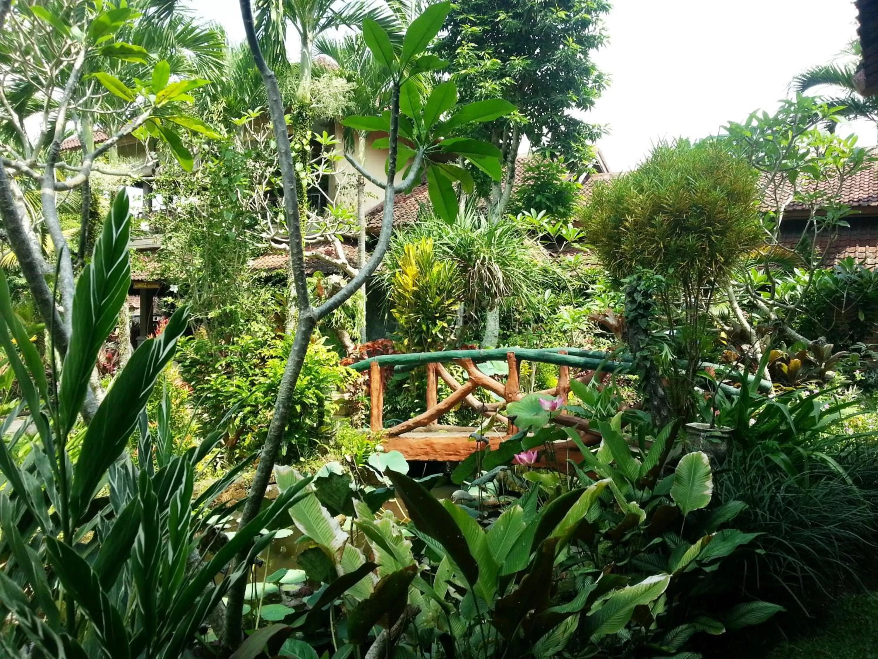 Garden view in Cendana Resort & Spa by Mahaputra
