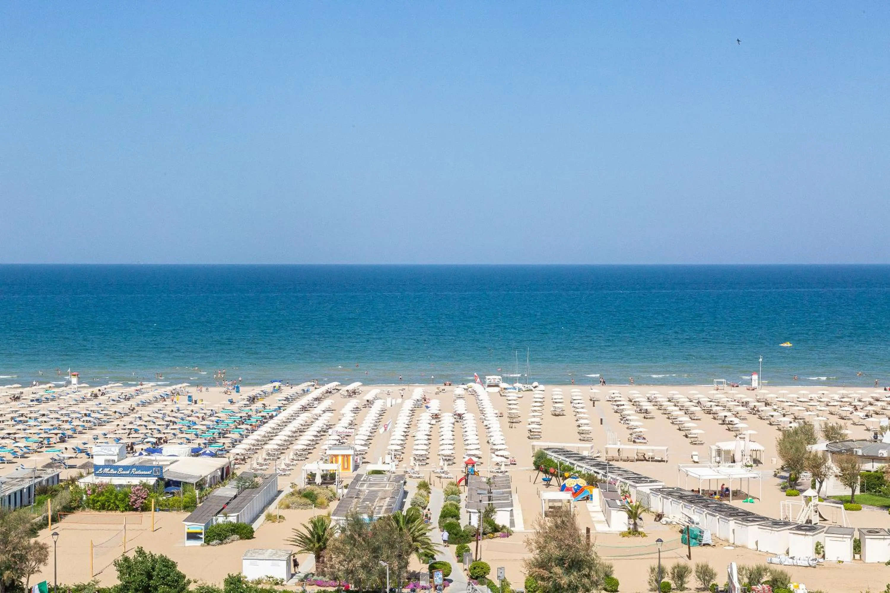 Sea view in Hotel Milton Rimini
