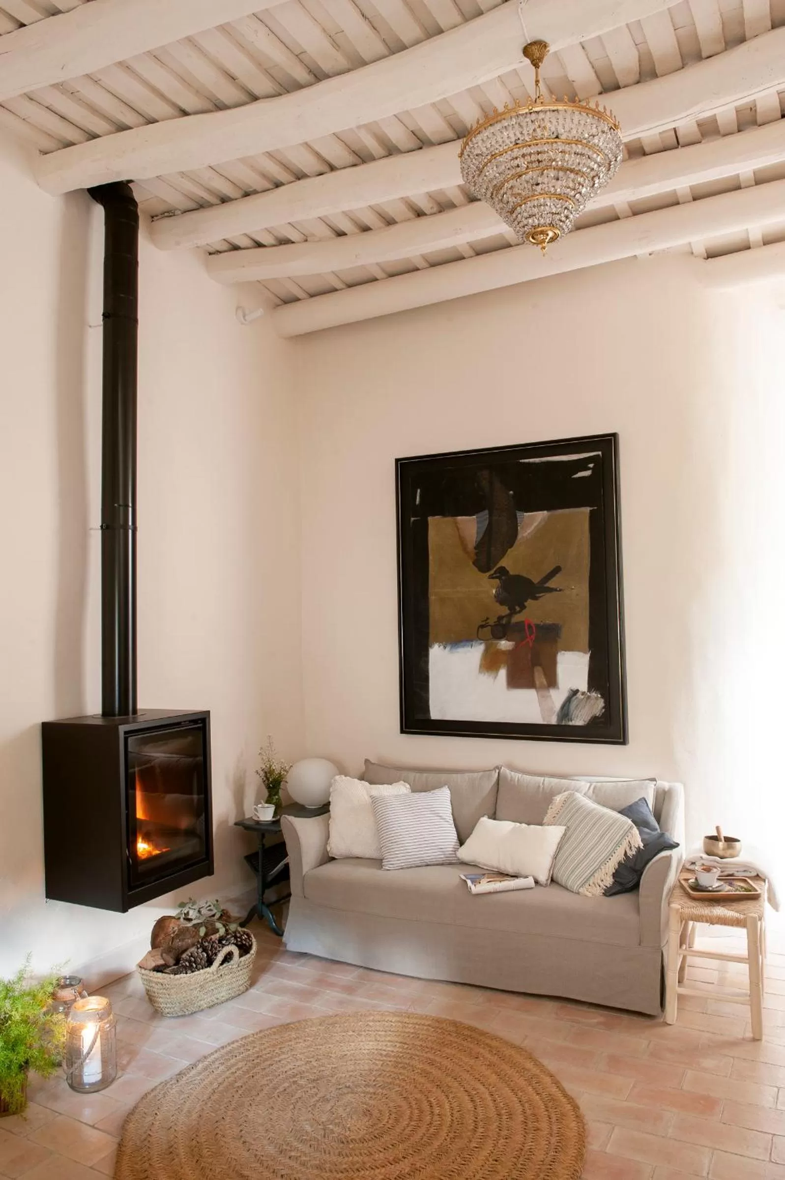 Living room in Arkhé Hotel Boutique Pals