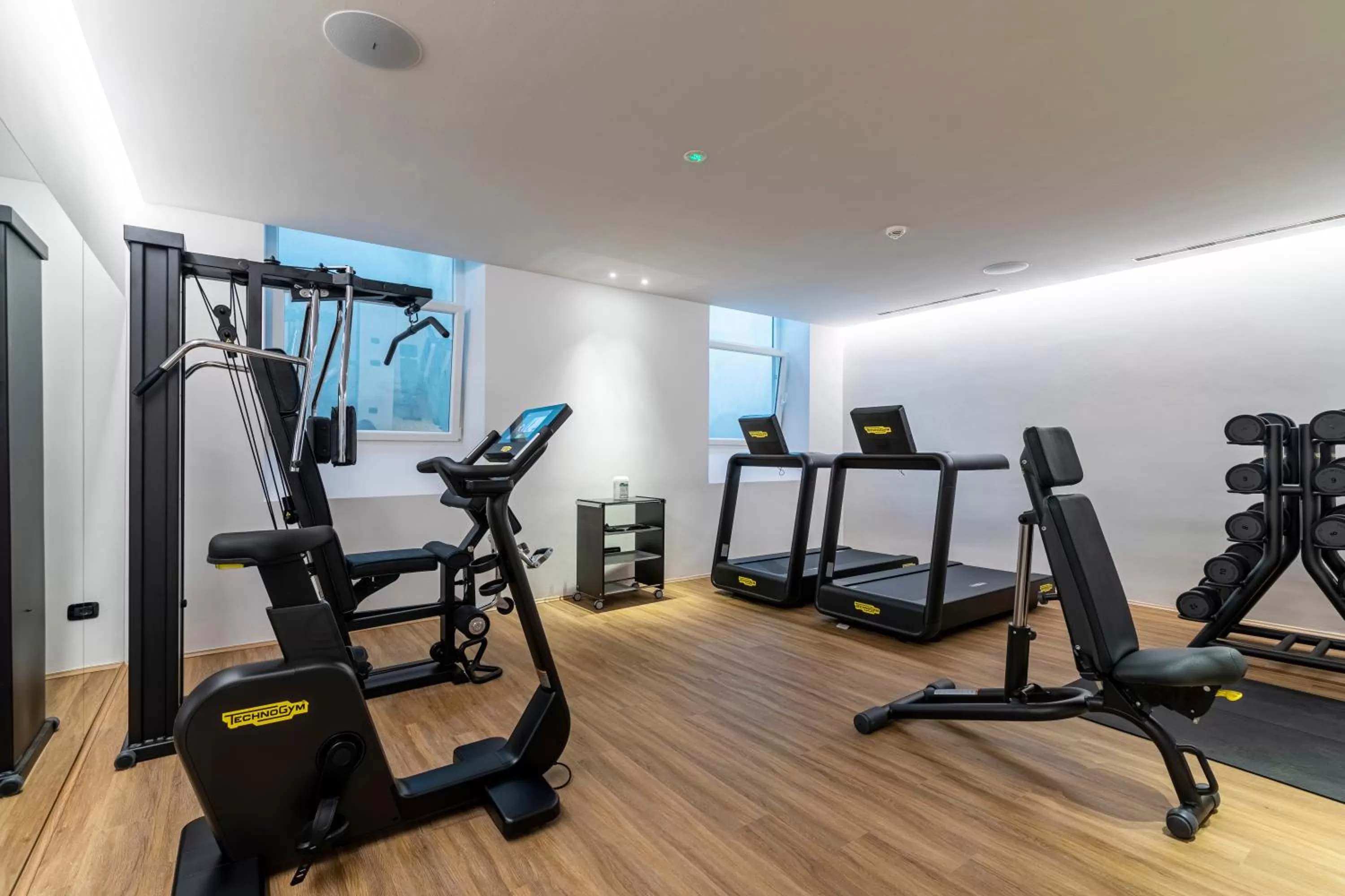 Fitness centre/facilities in Stadt Hotel Città