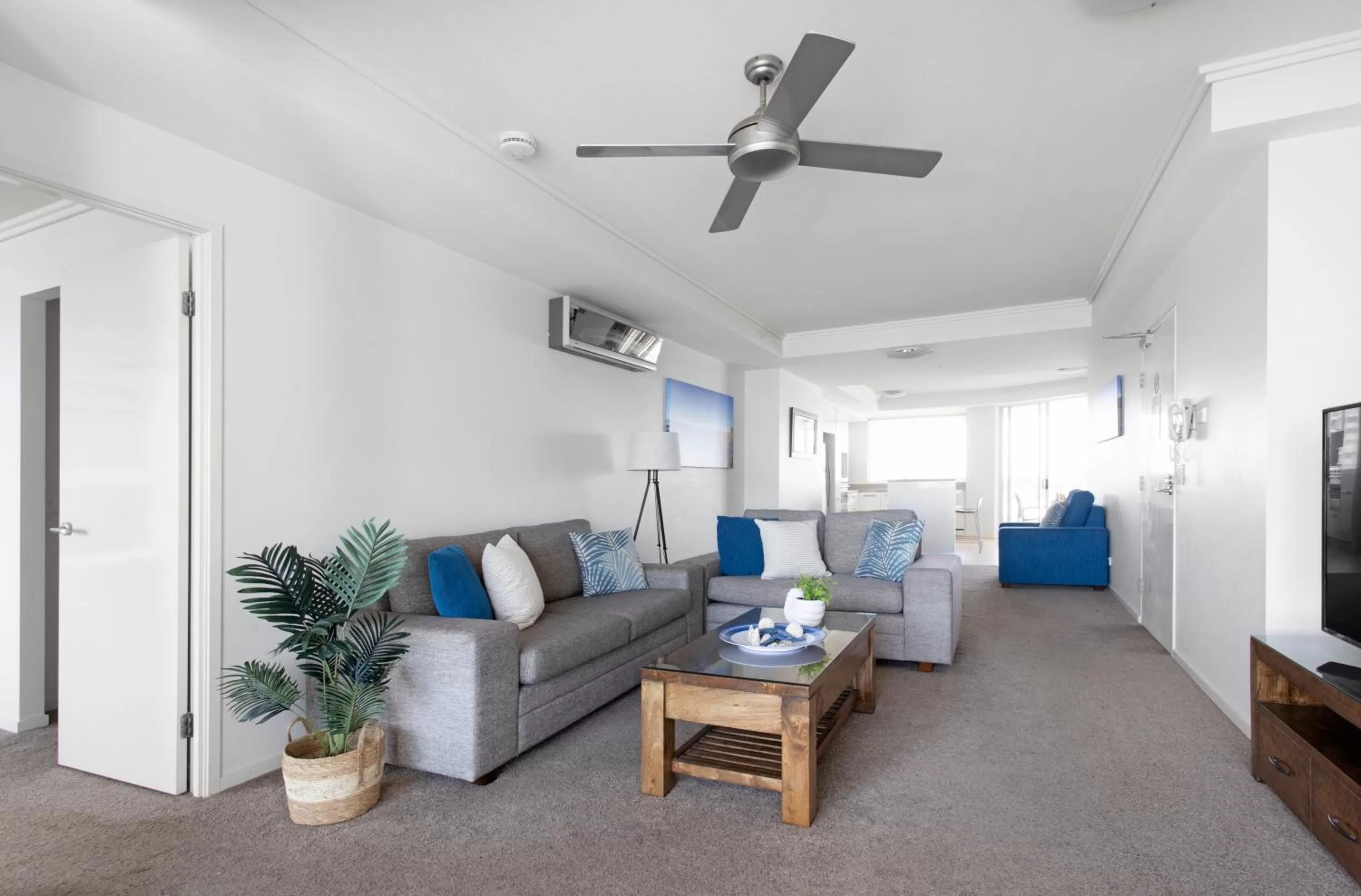 Living room in Aspect Caloundra
