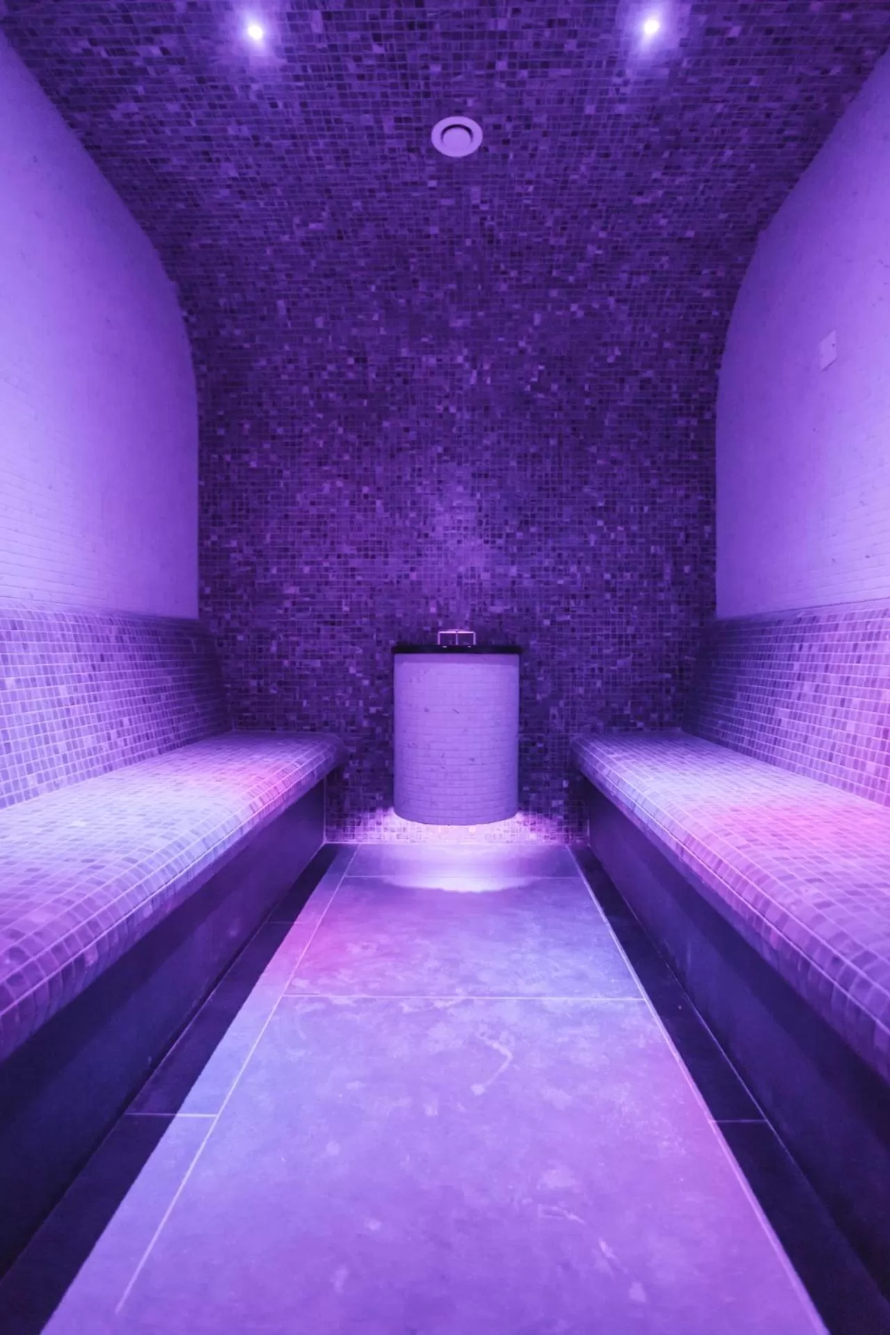 Steam room, Bed in ARIETES MARMONT Resort