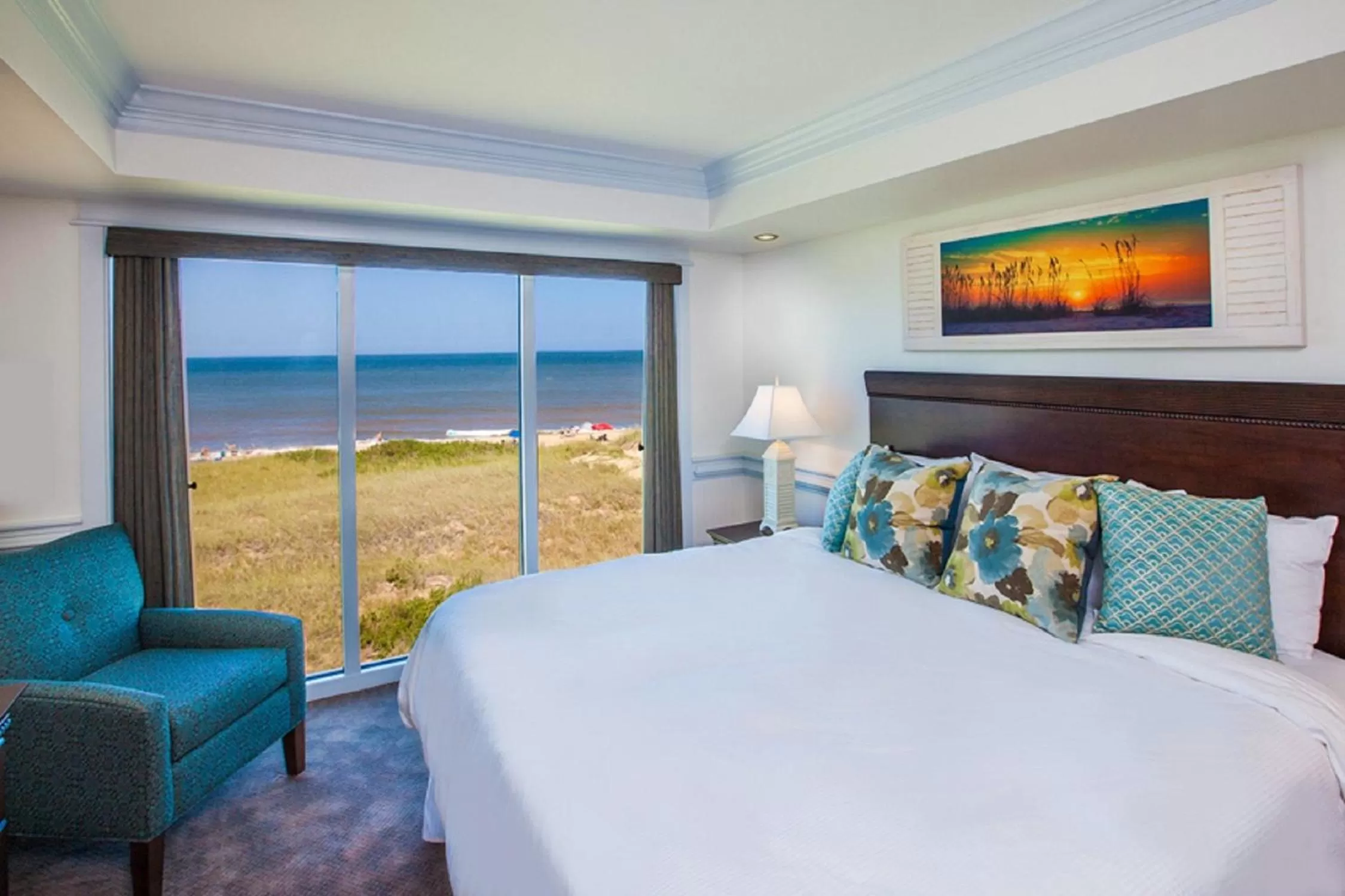 View (from property/room), Bed in Shutters on the Banks