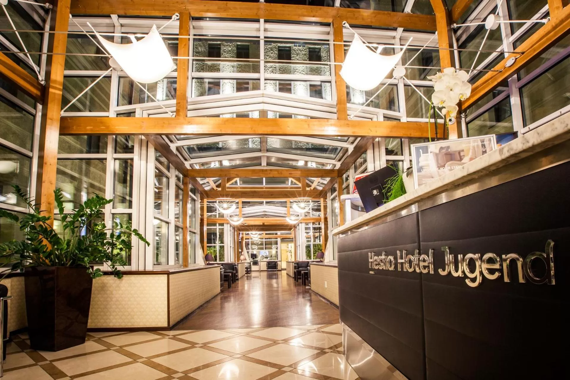 Property logo or sign in Hestia Hotel Jugend