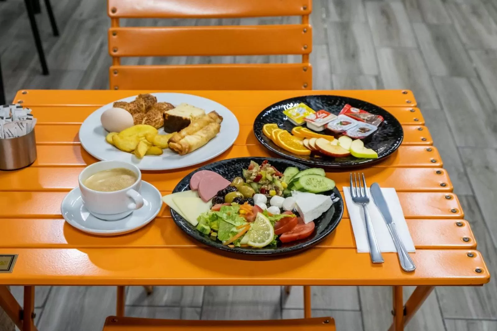 Breakfast in The Queen Hotel