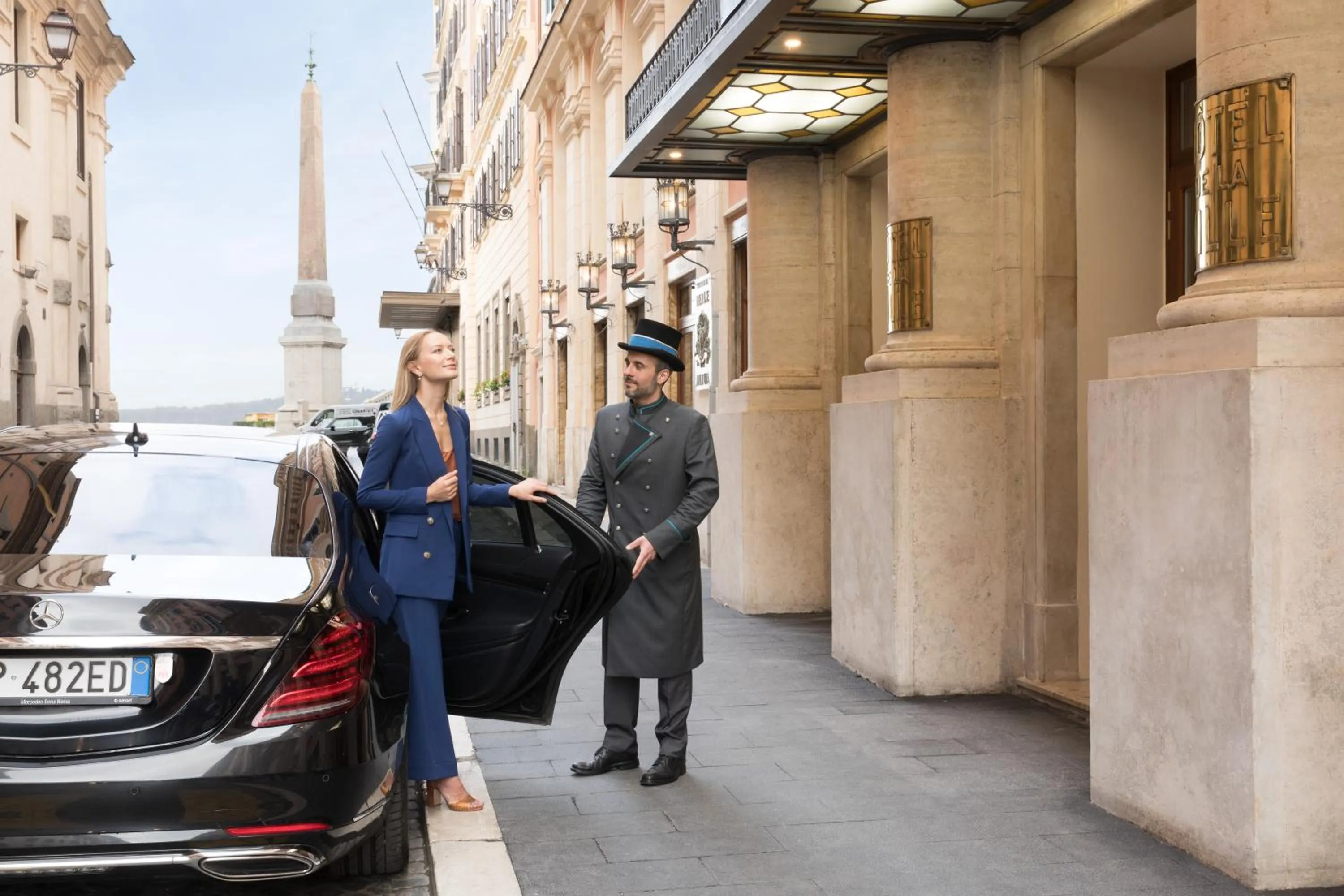 Property building in Rocco Forte Hotel De La Ville