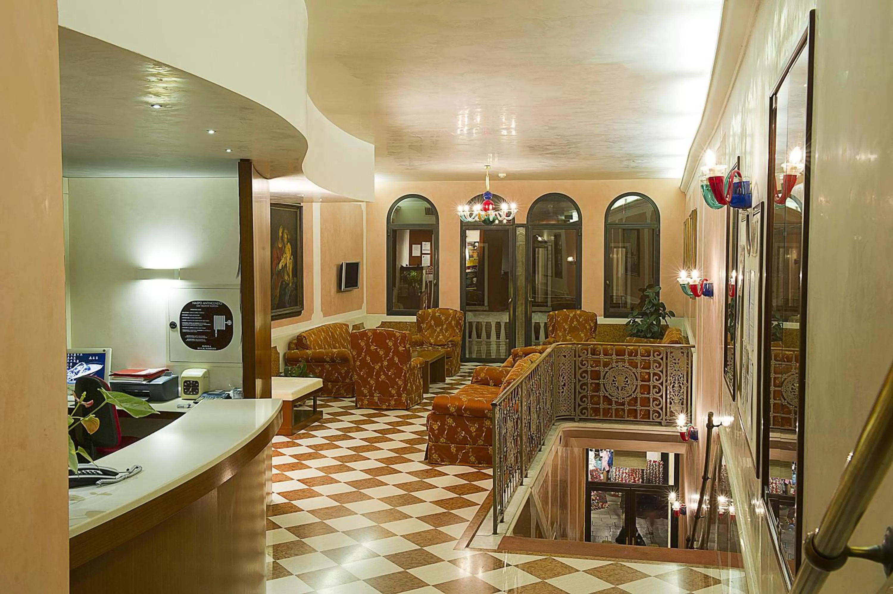 Lobby or reception in Hotel Nazionale