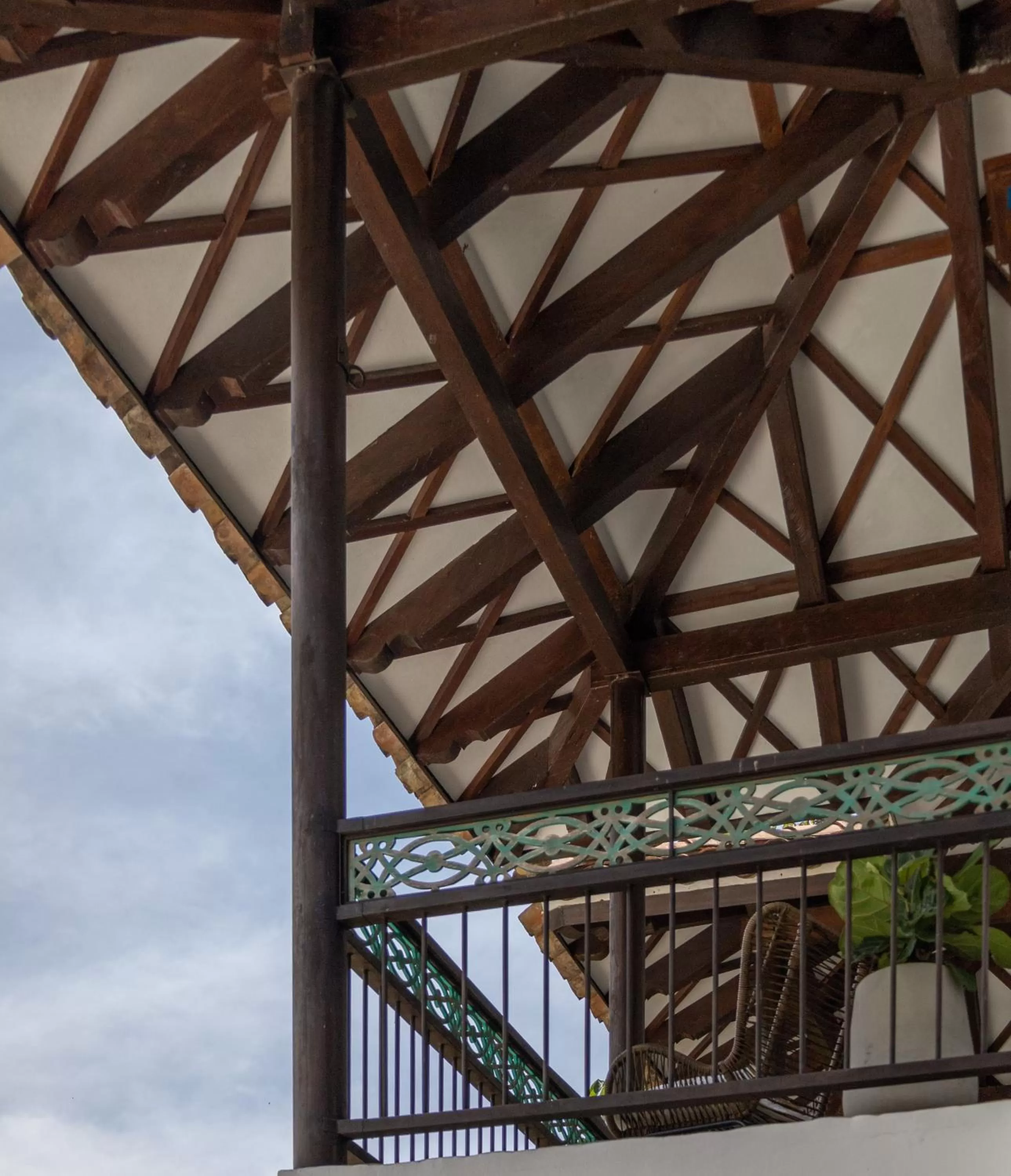 Balcony/Terrace in Casa Jacaranda Hotel Boutique