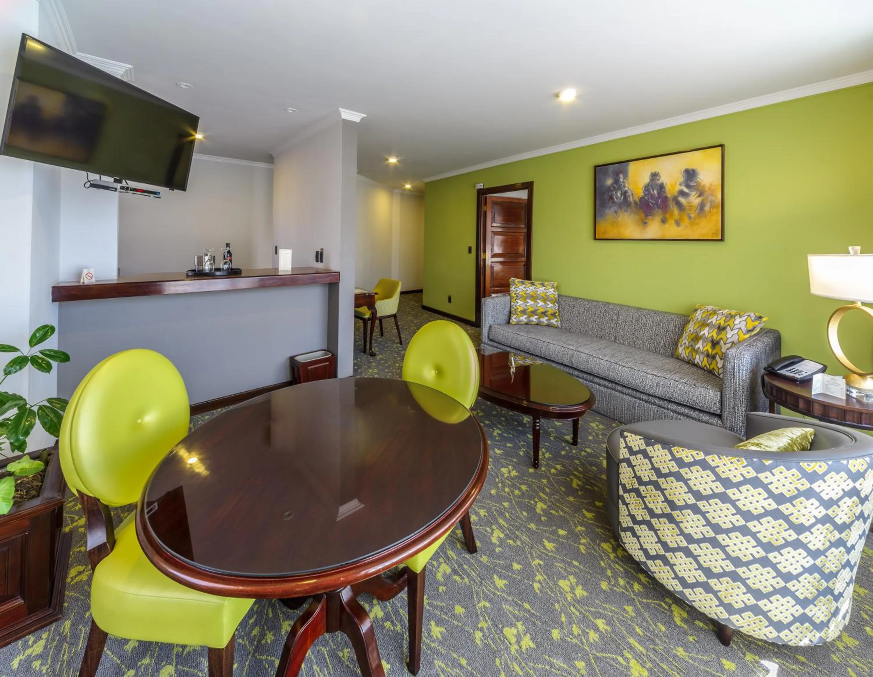 Living room in Ritz Apart Hotel