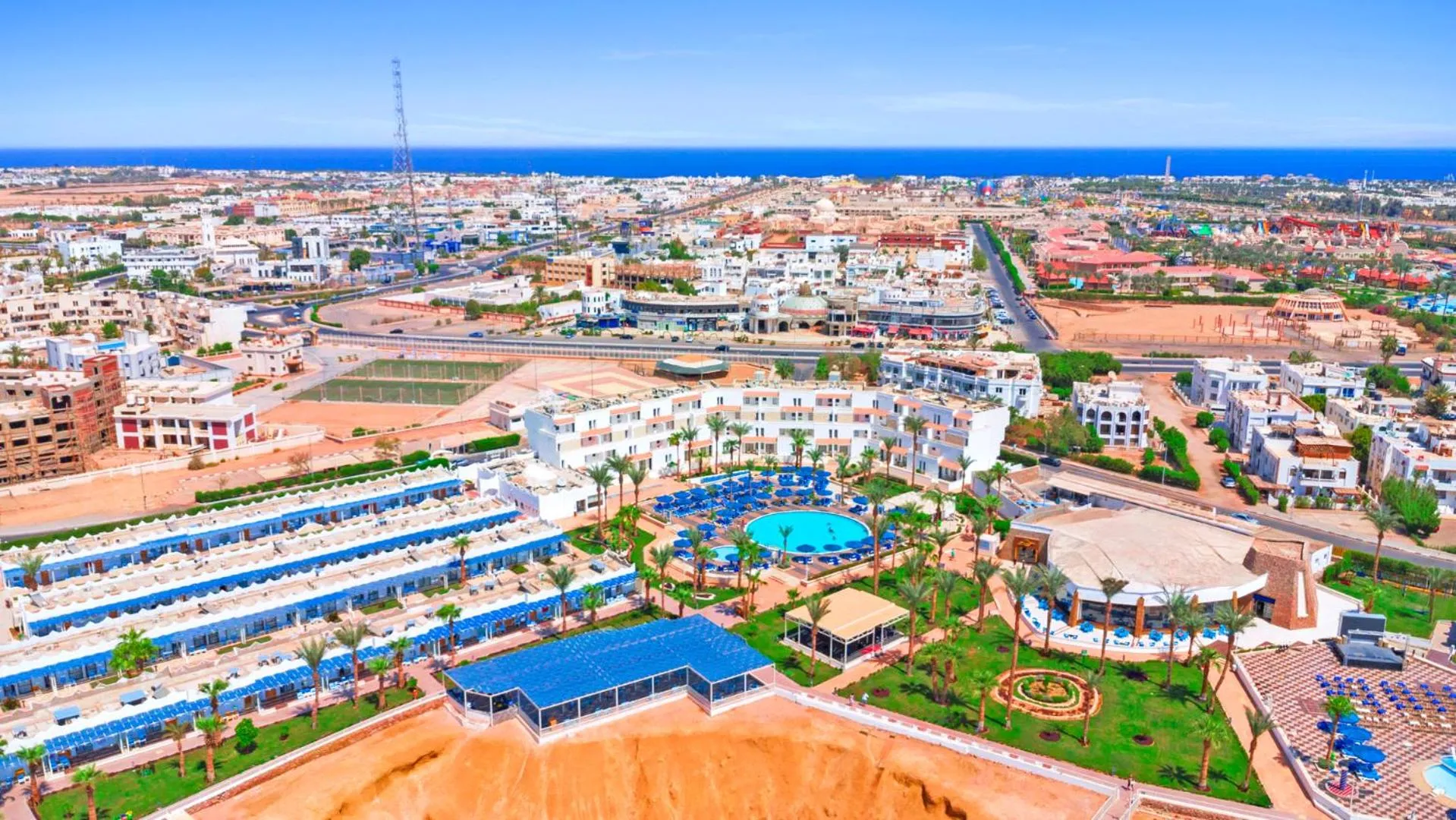 Bird's eye view in Albatros Sharm Resort - By Pickalbatros