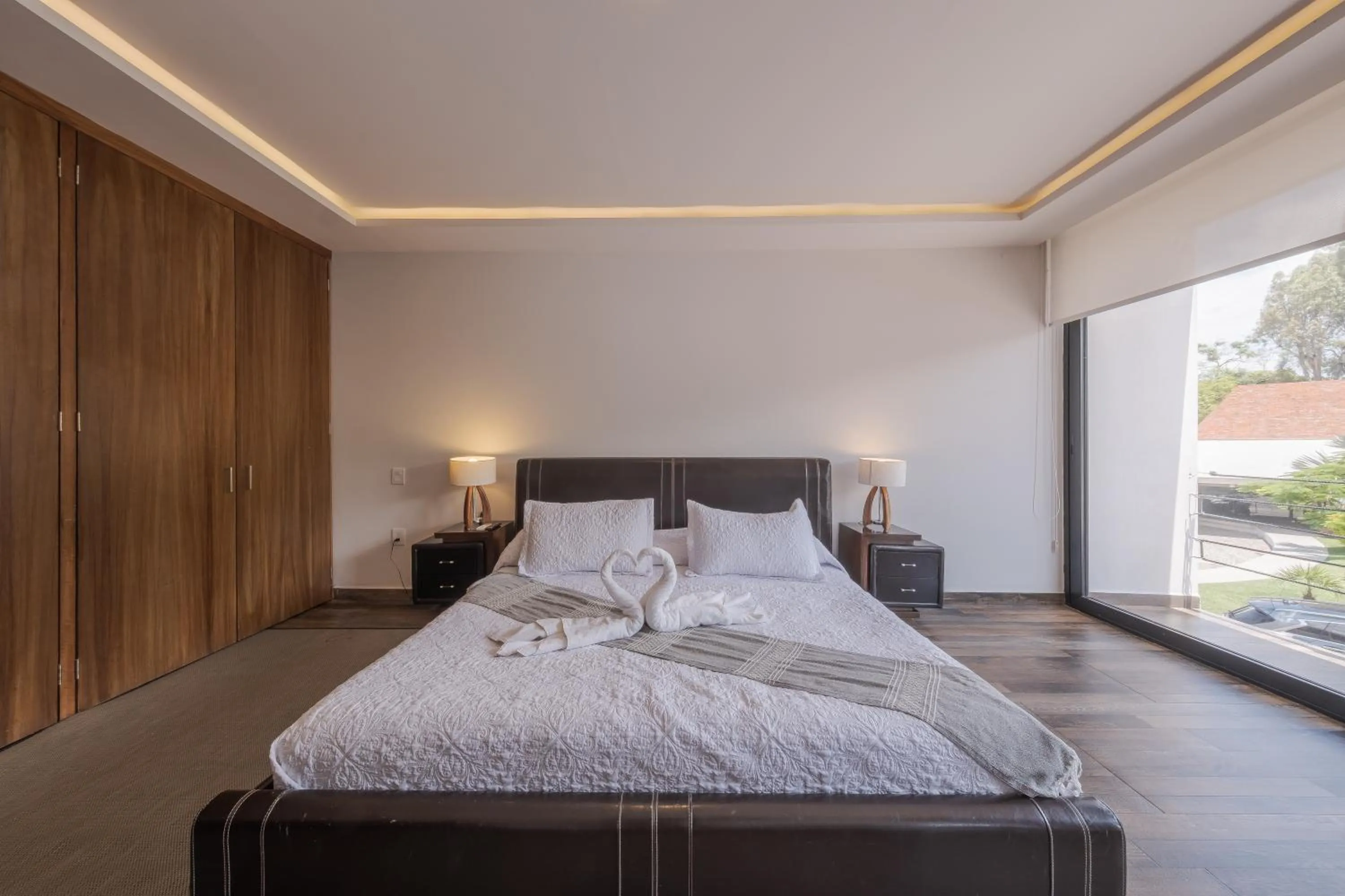 Bed in Nimue Marina Residence