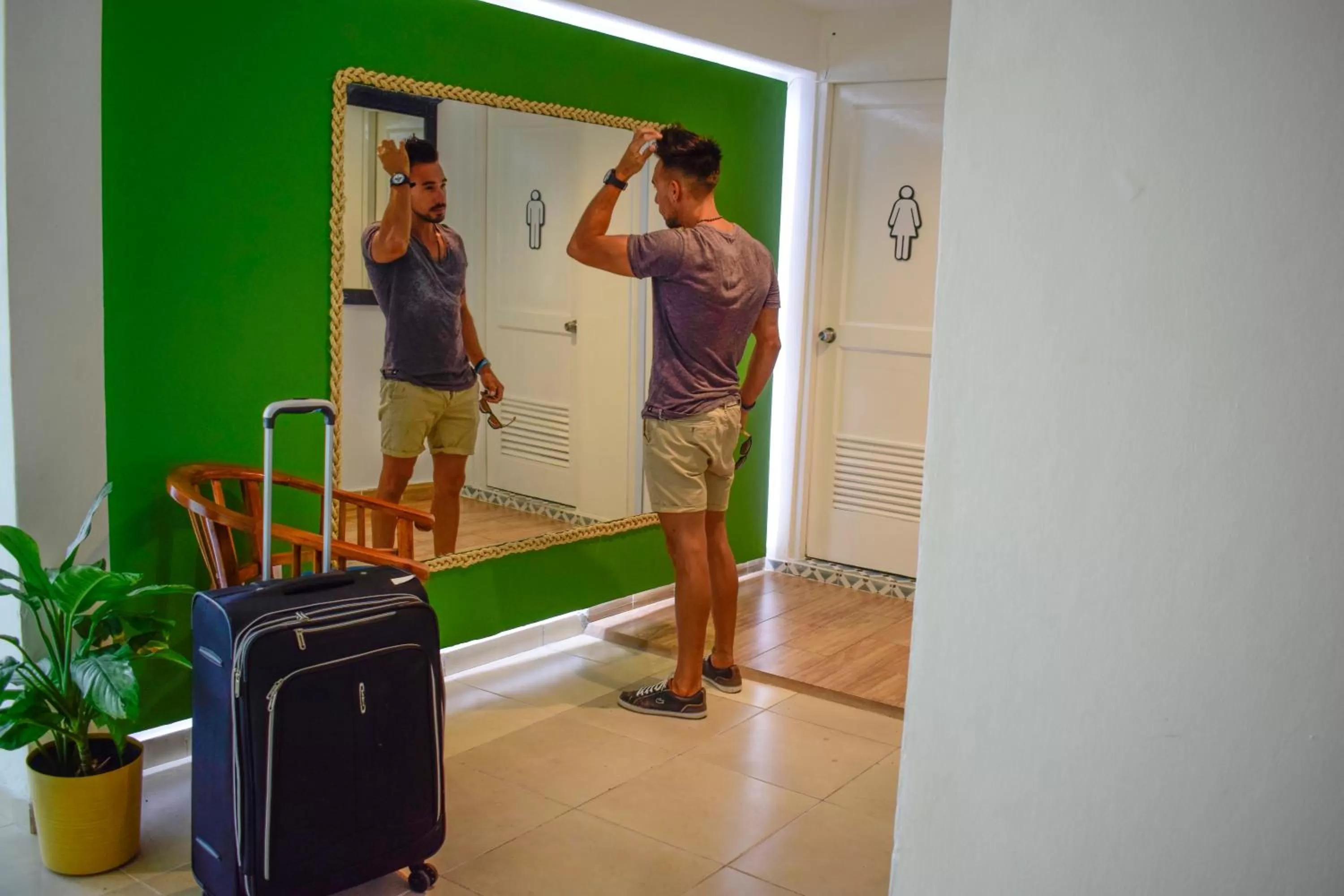 People in Hotel Checkin El Cortecito Beach