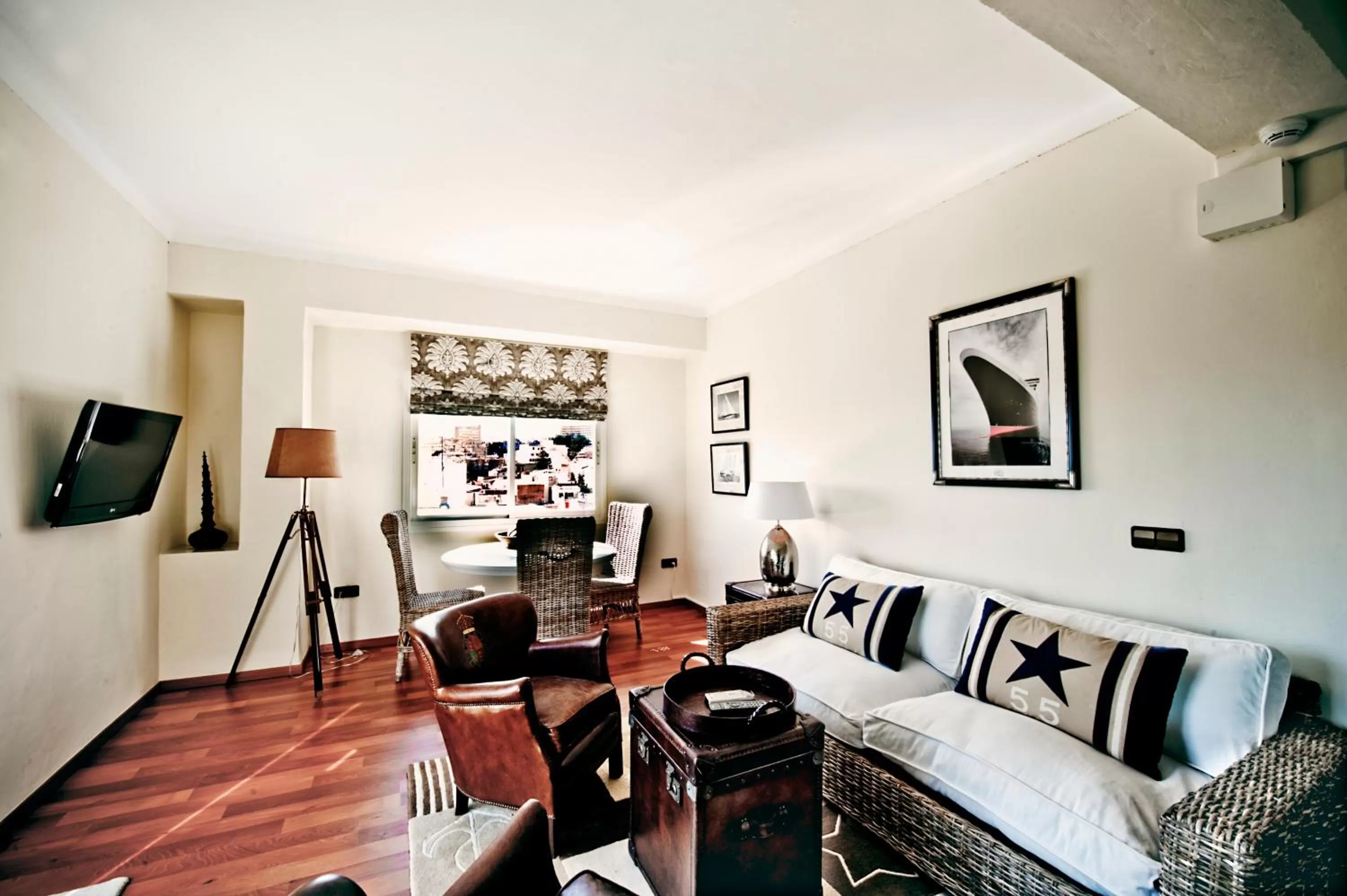 Seating area in Hotel Feliz