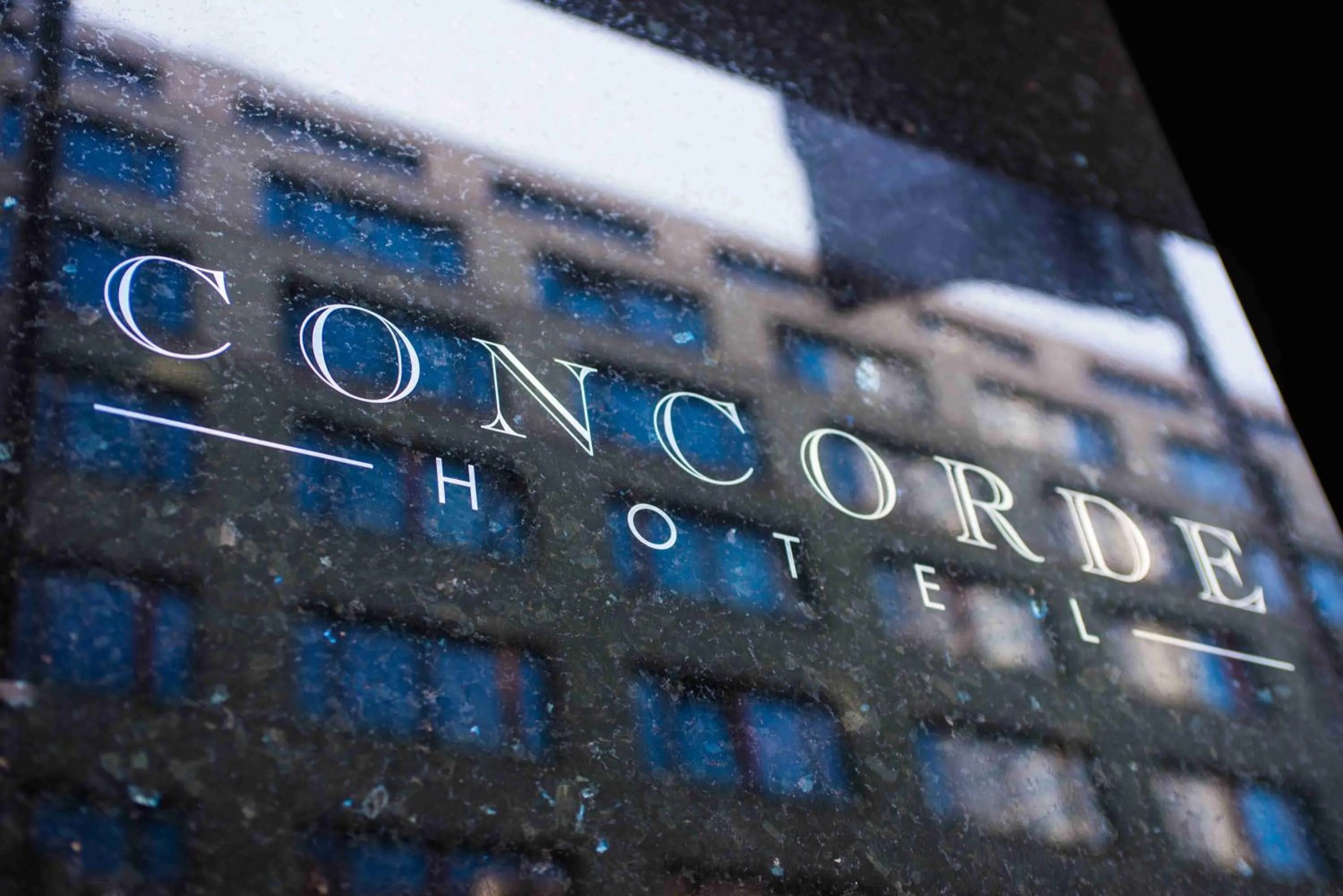 Facade/entrance in Hotel Concorde
