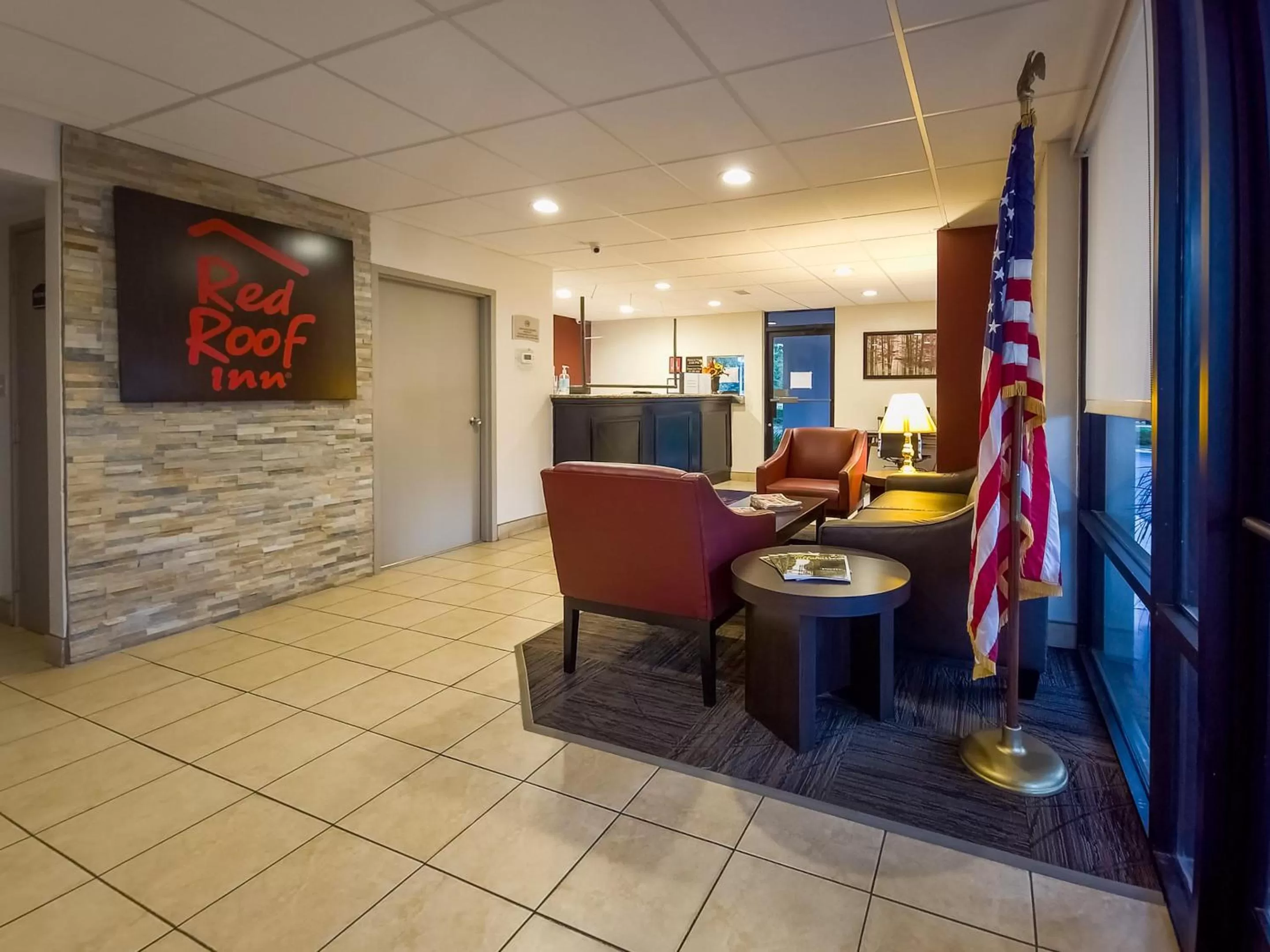 Lobby or reception in Red Roof Inn Tallahassee East