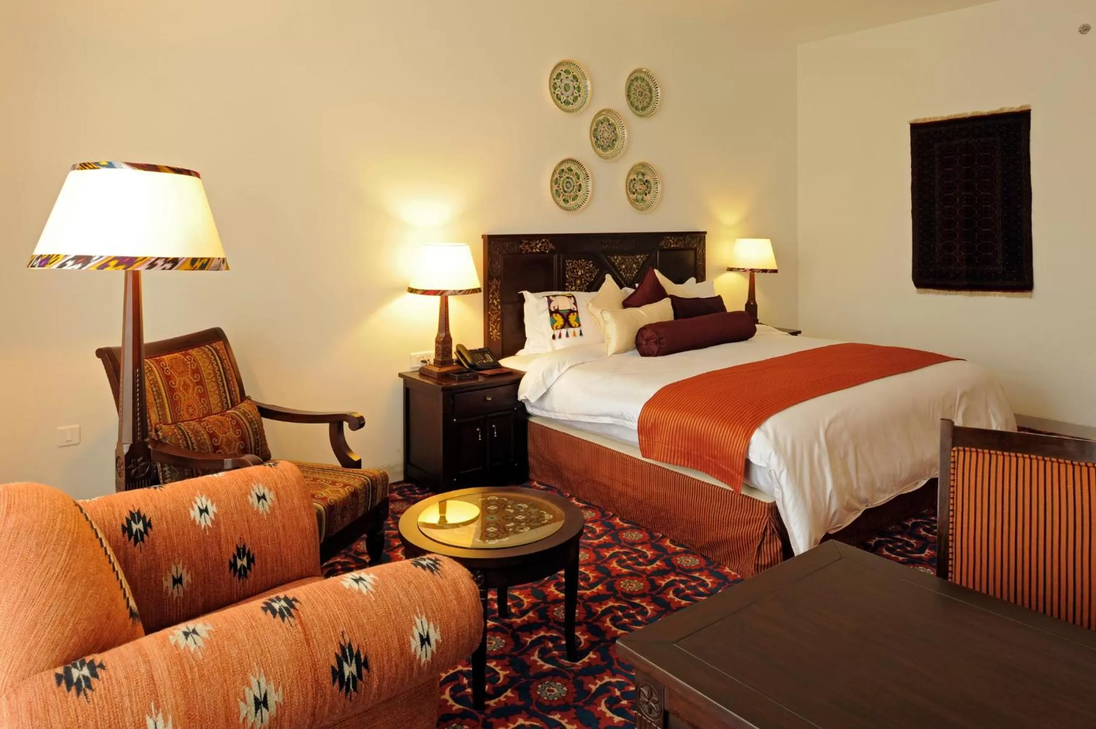 Photo of the whole room, Bed in Dushanbe Serena Hotel