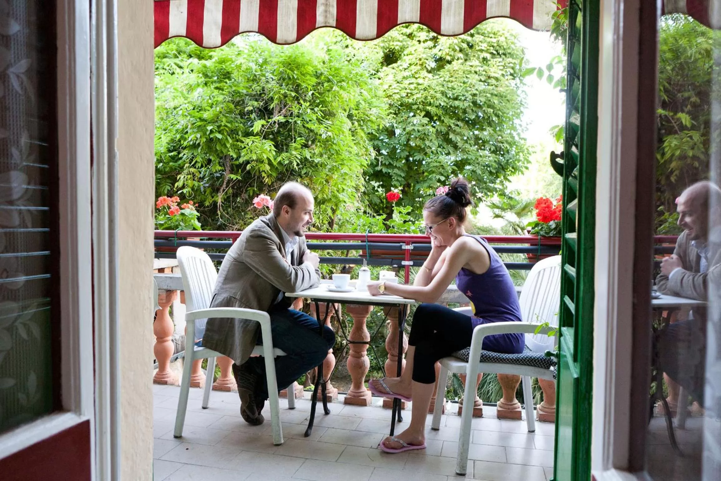 Balcony/Terrace in Hotel Masaccio