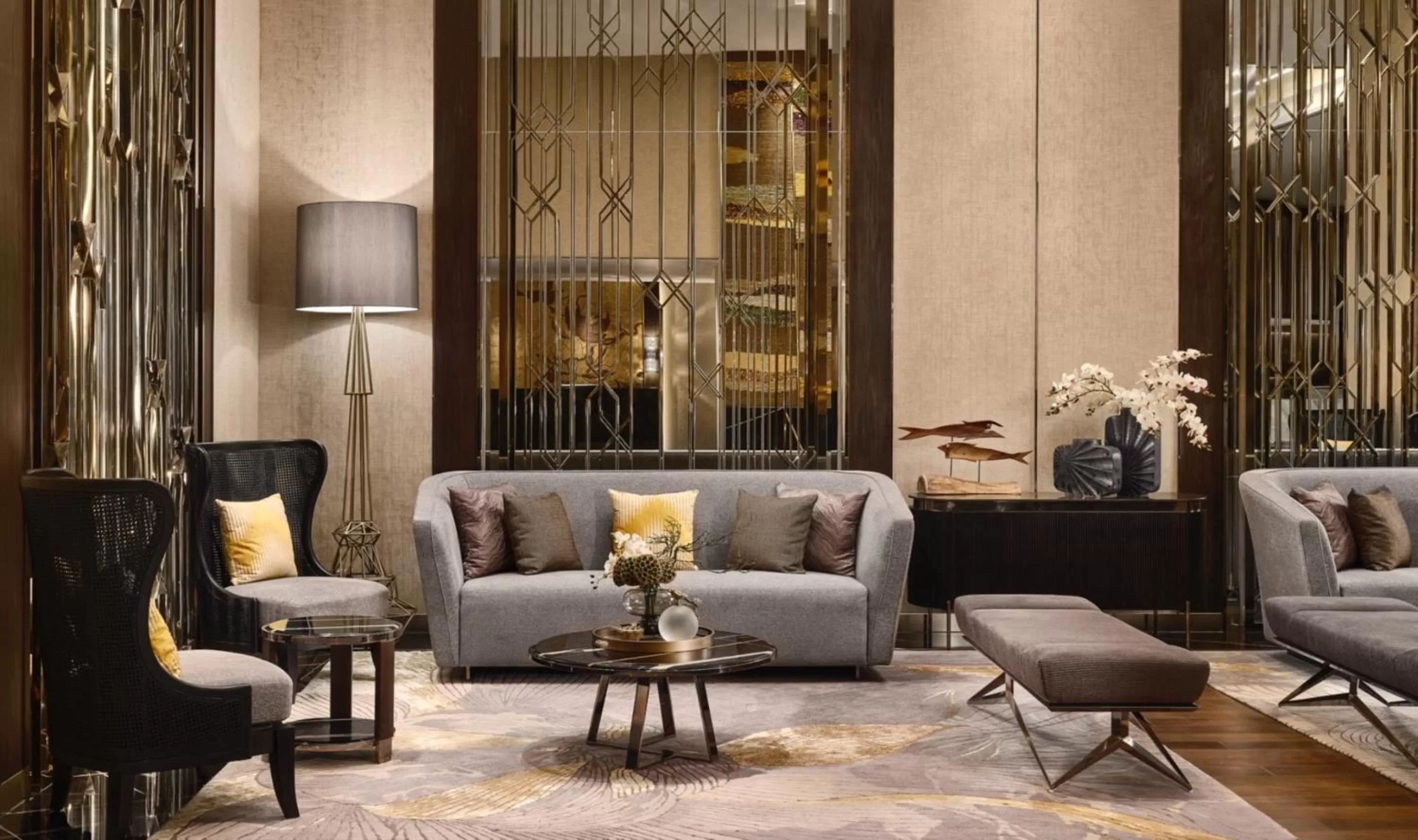 Living room in Chatrium Grand Bangkok