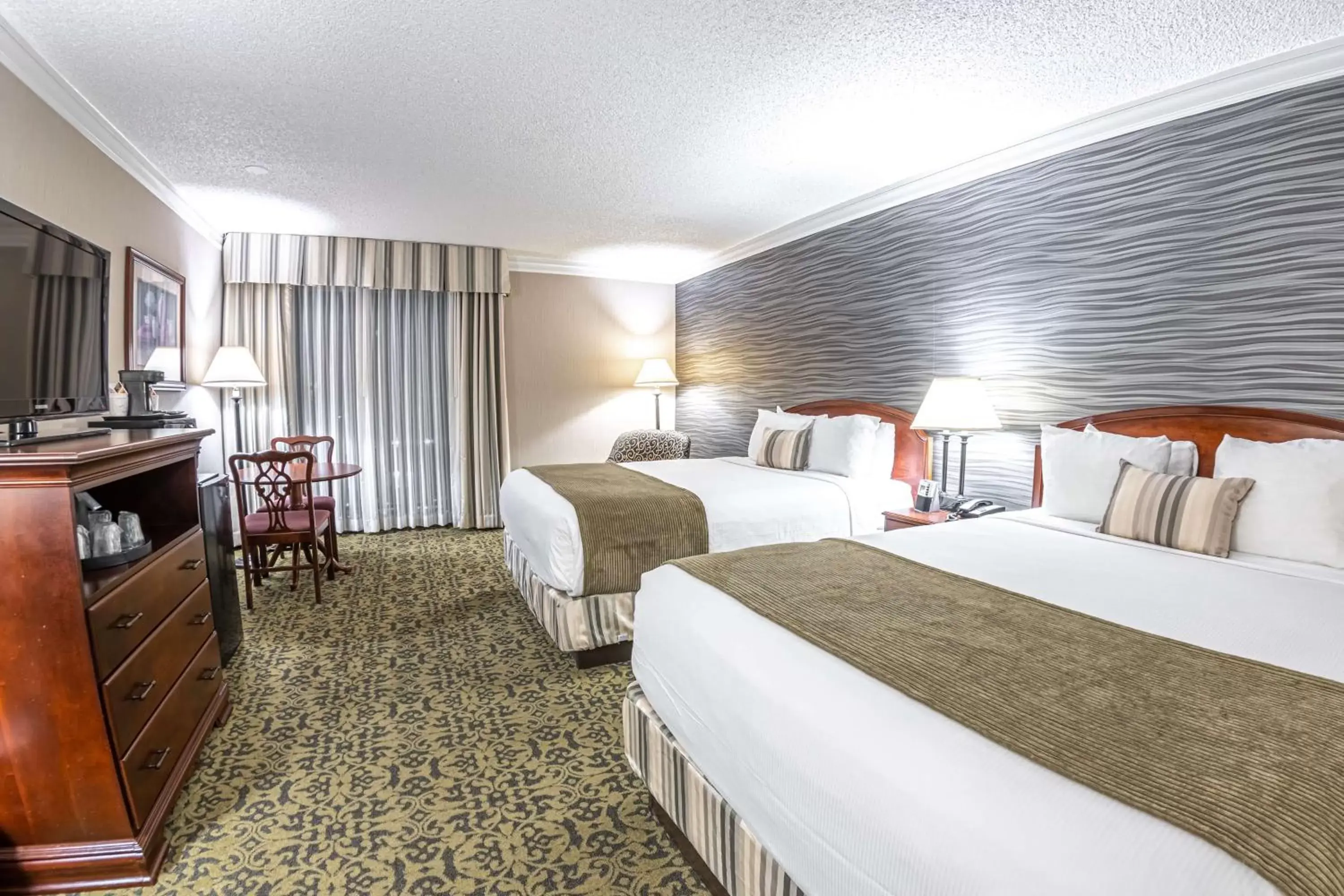 Queen Room with Two Queen Beds and Roll-In Shower - Disability Access in Salt Lake Plaza Hotel SureStay Collection by Best Western Queen Room with Two Queen Beds and Roll-In Shower - Disability Access in Salt Lake Plaza Hotel SureStay Collection by Best Western