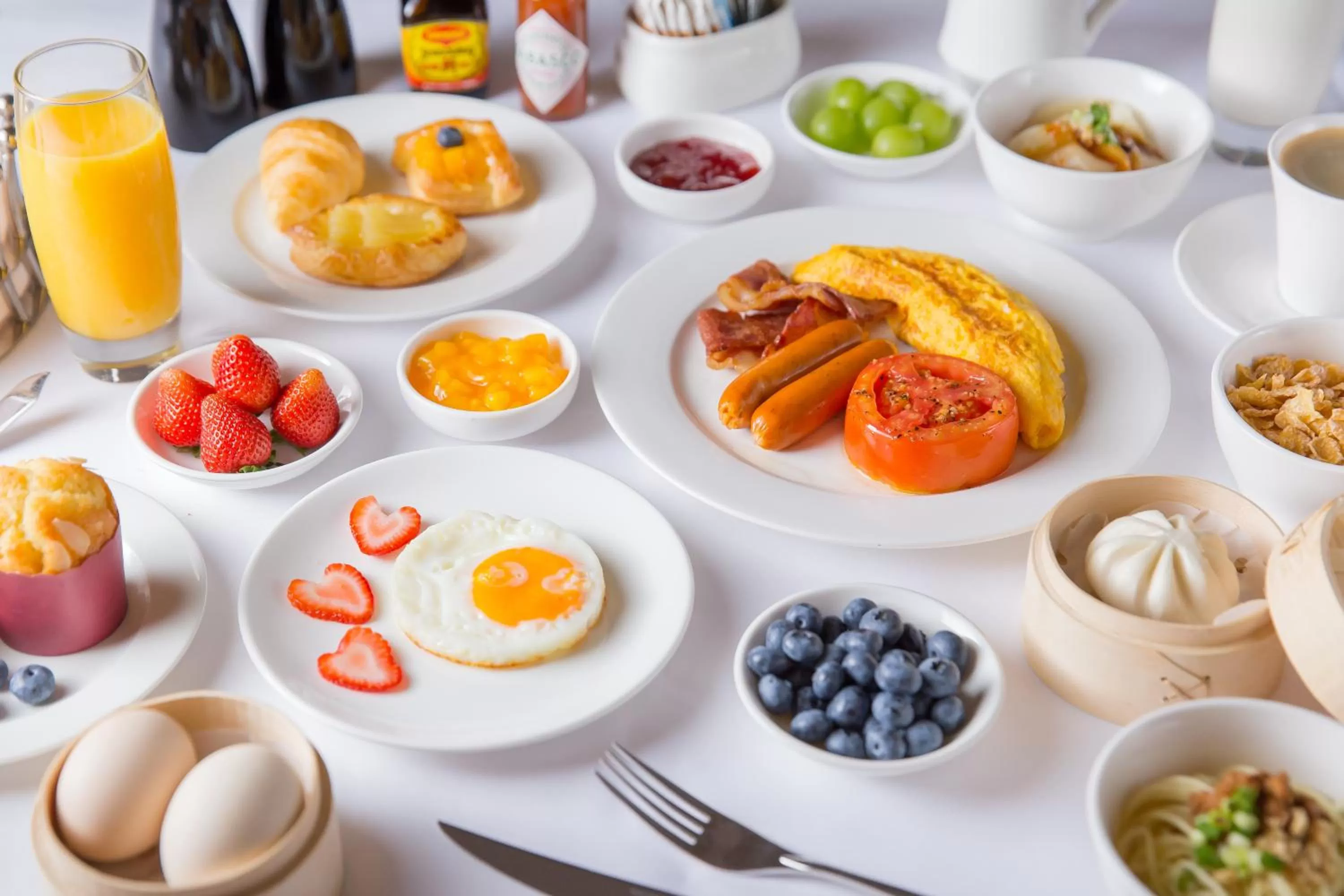 Breakfast in Hilton Chengdu Chenghua - Close to Panda Base and Chunxi Road