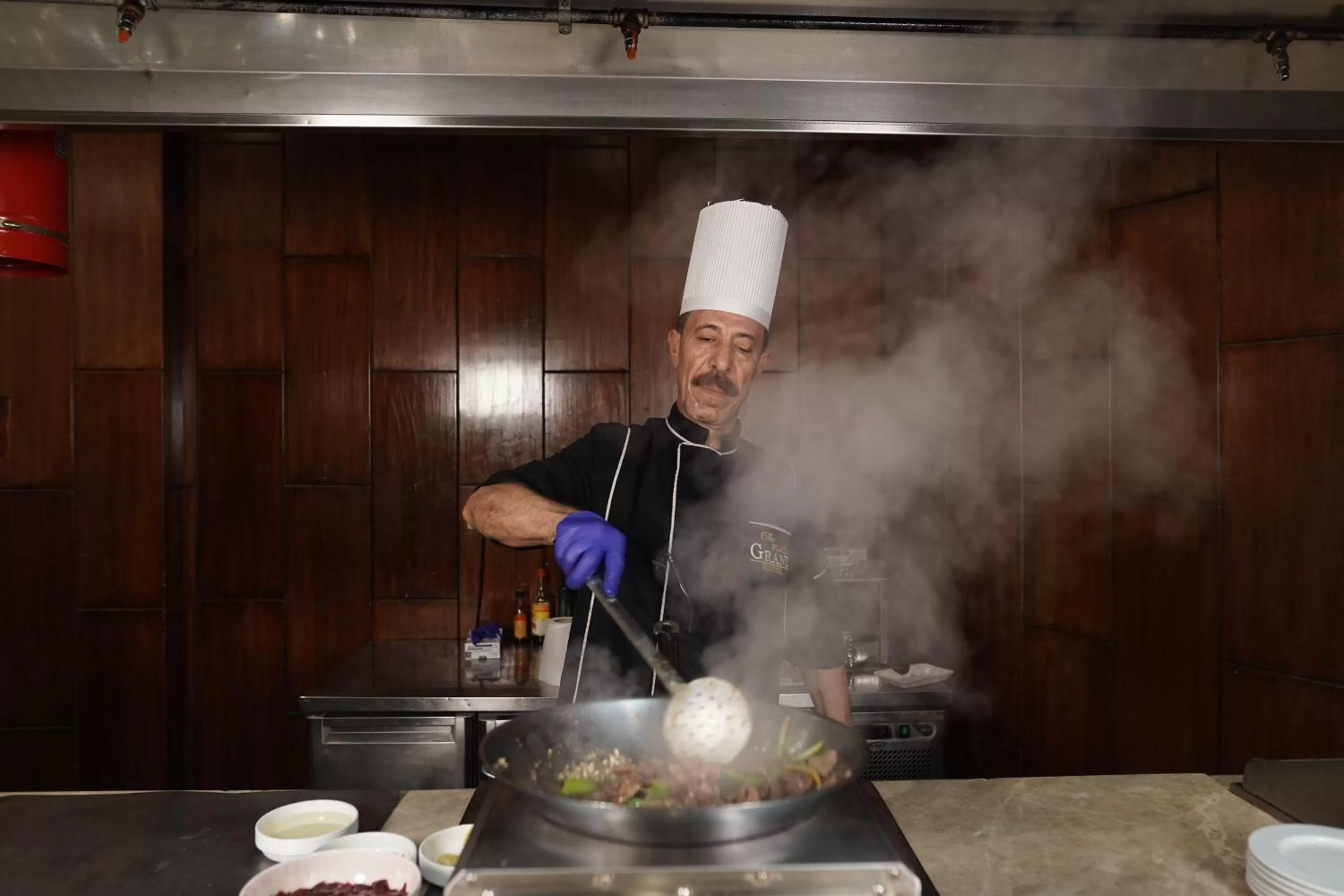 People in The Grand Plaza Hotel Smouha