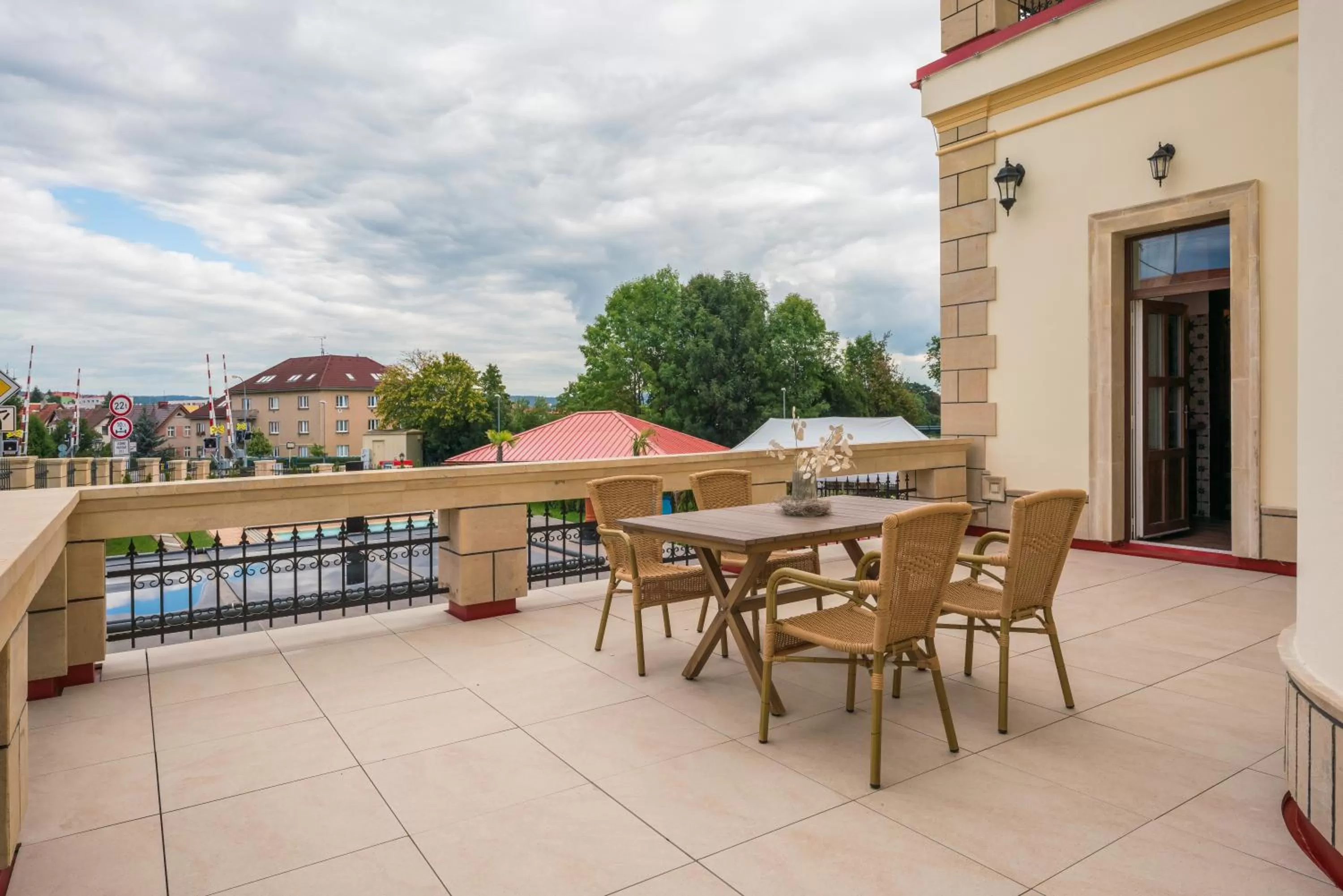Balcony/Terrace in Villa Libosad