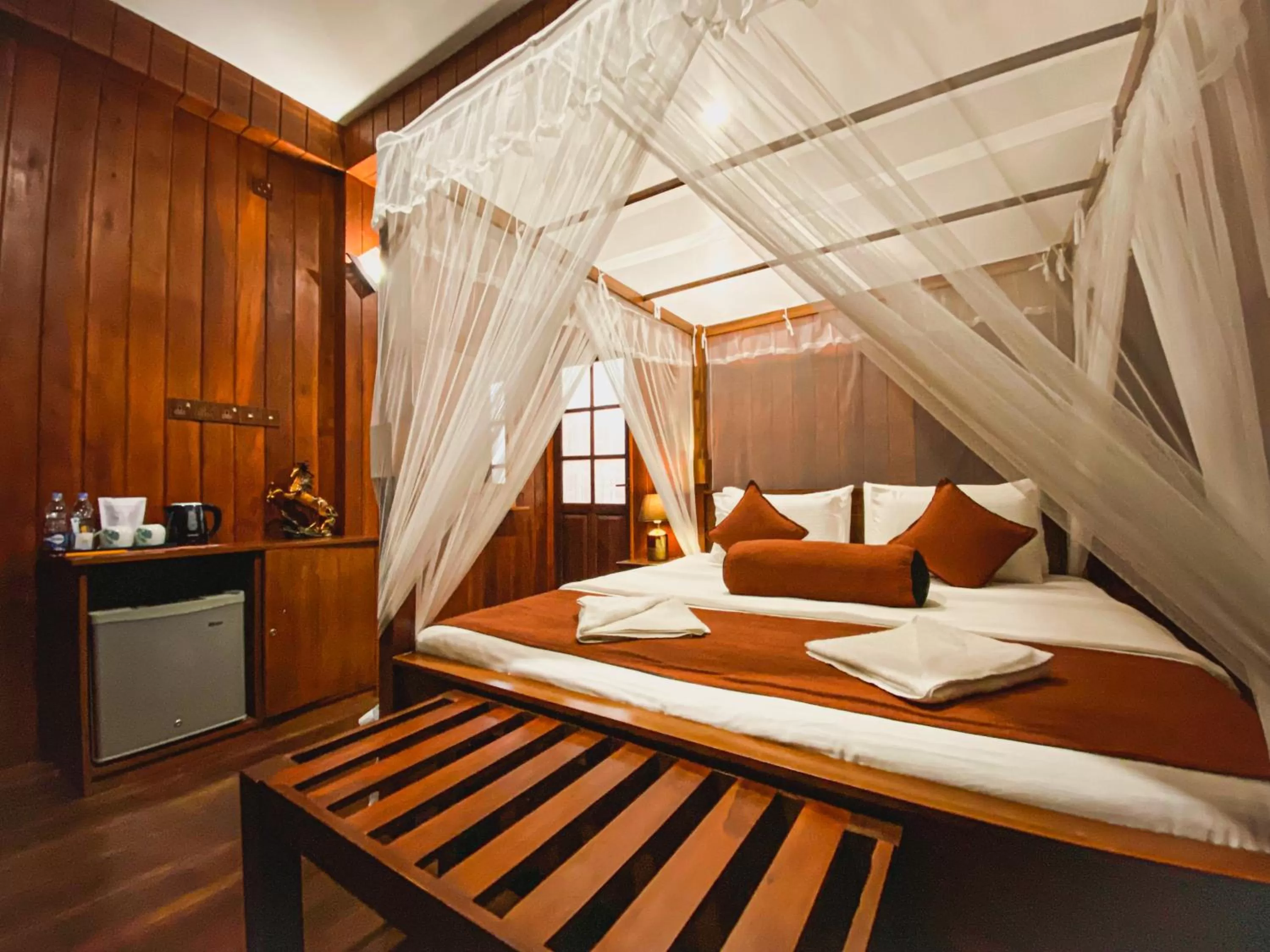 Bed in Levon Boutique Hotel