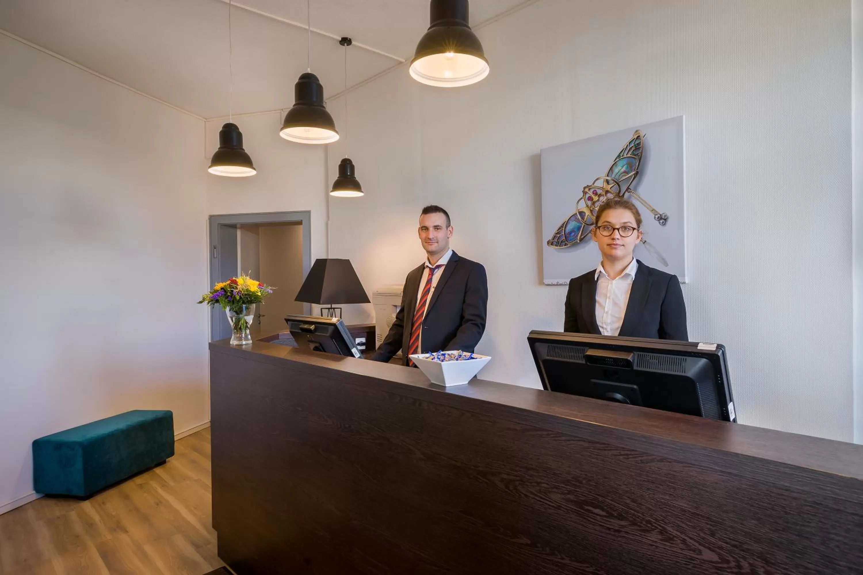 Lobby or reception in Hotel Ruf