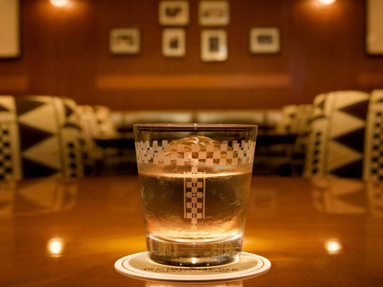 Alcoholic drinks in Imperial Hotel Osaka