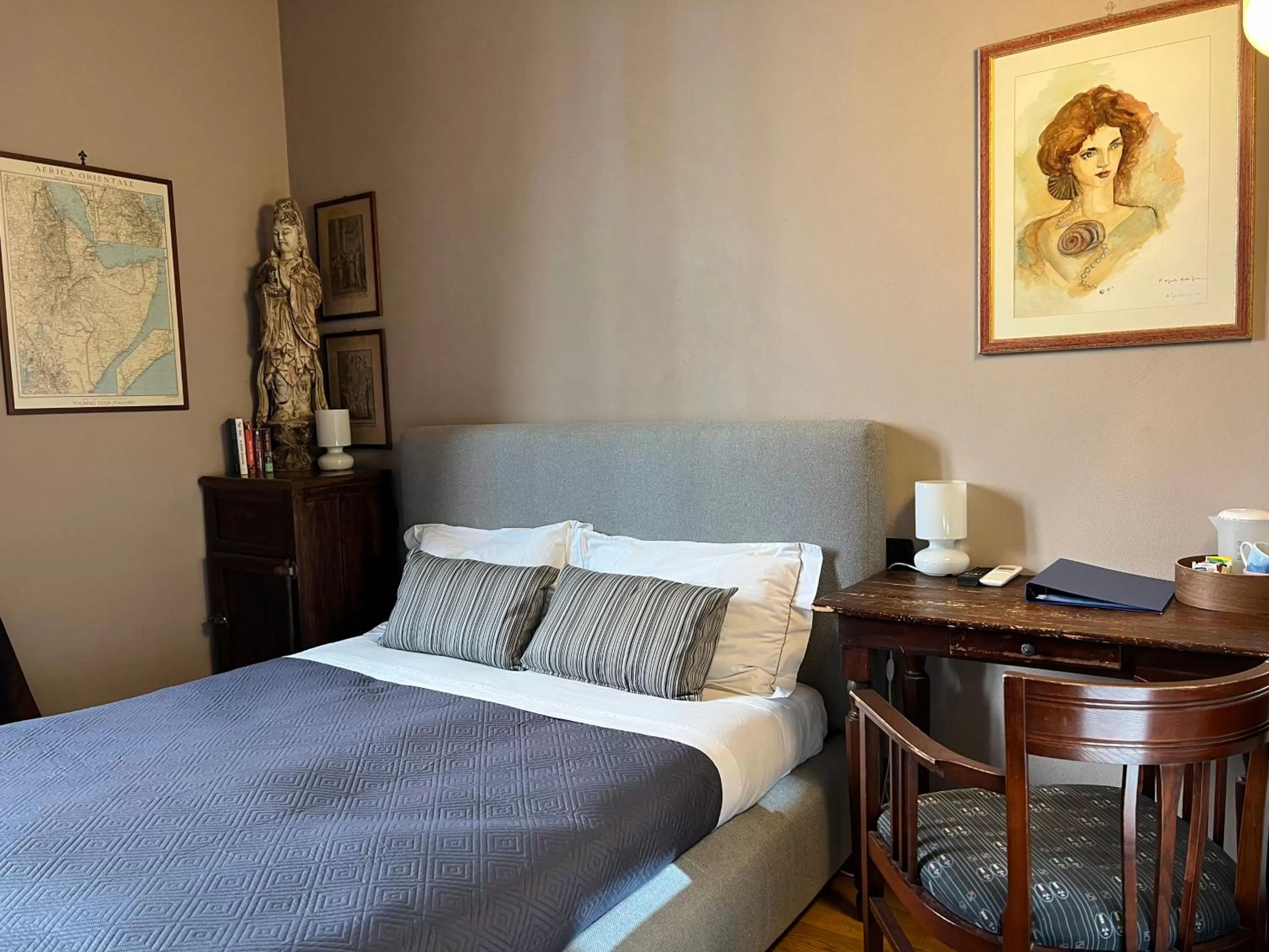 Bed in A Casa Di Paola Suite