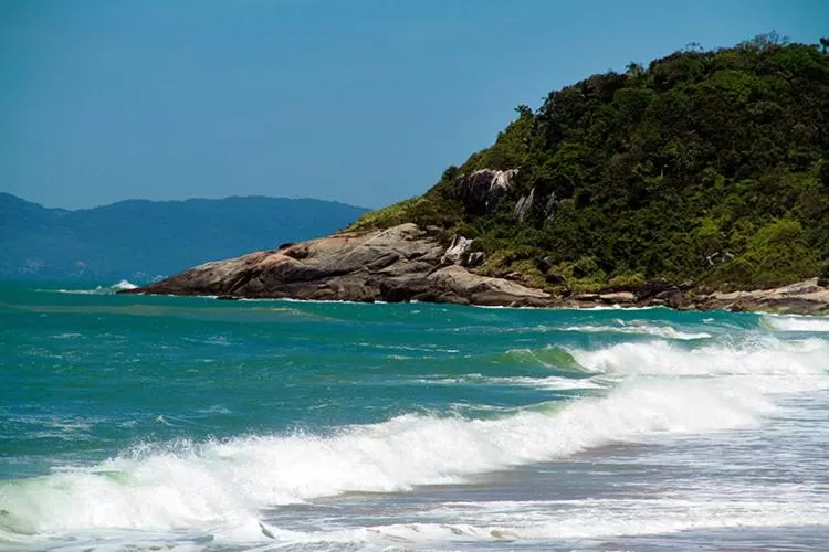 View (from property/room), Beach in Pousada OceAnas Frente Mar Estaleiro