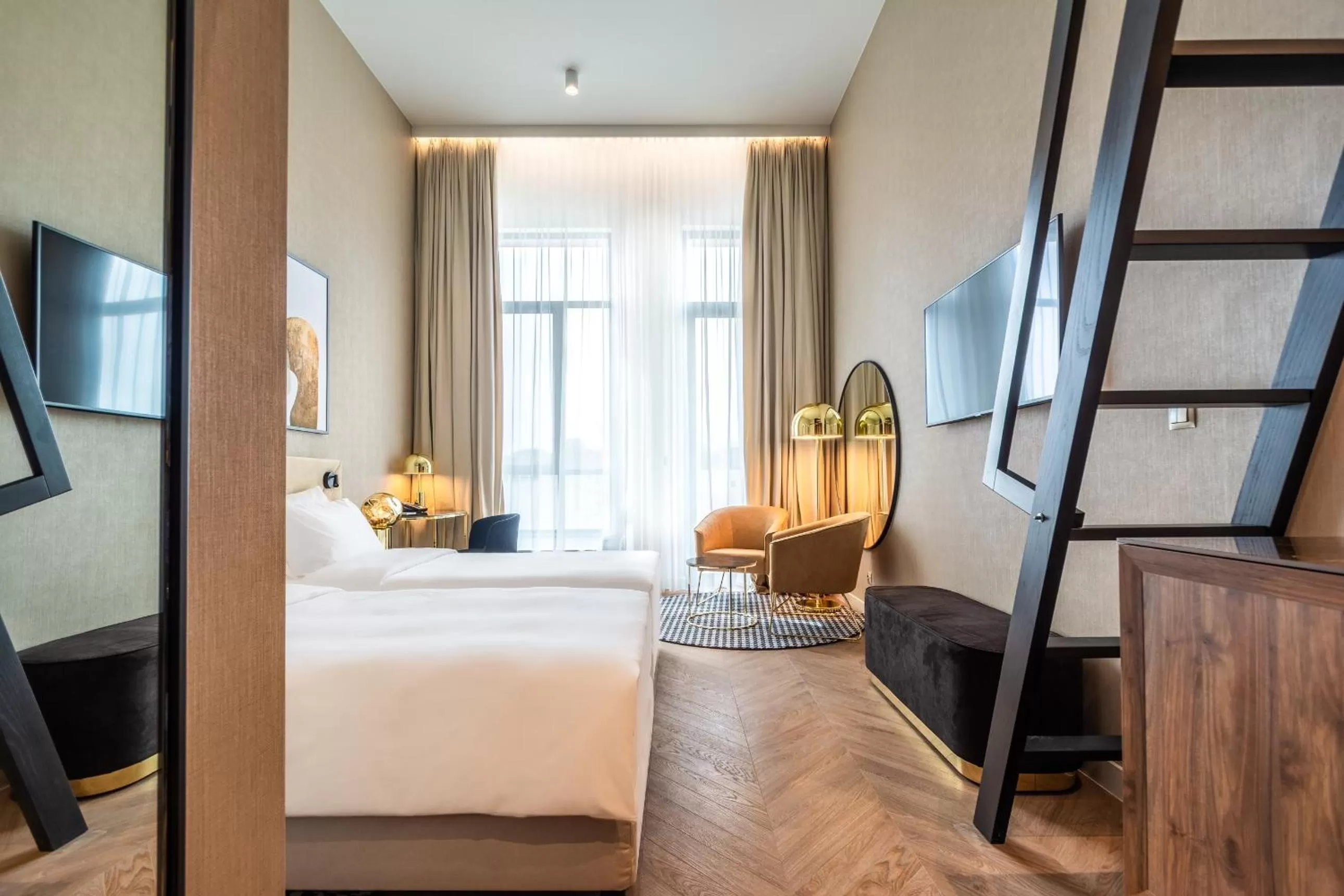 Photo of the whole room, Bed in Radisson Blu Hotel Sopot