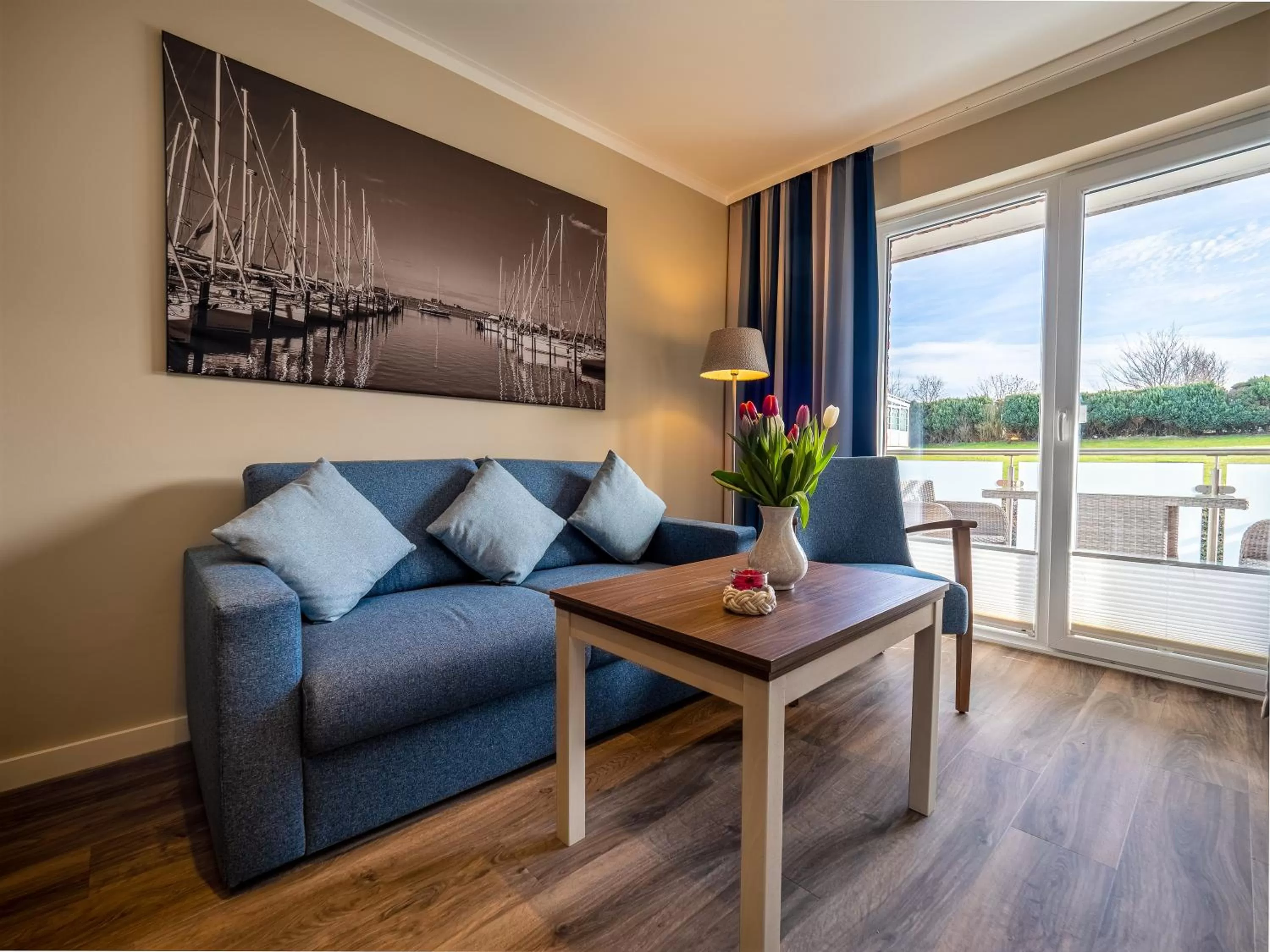 Living room in Tom's Hus Heiligenhafen