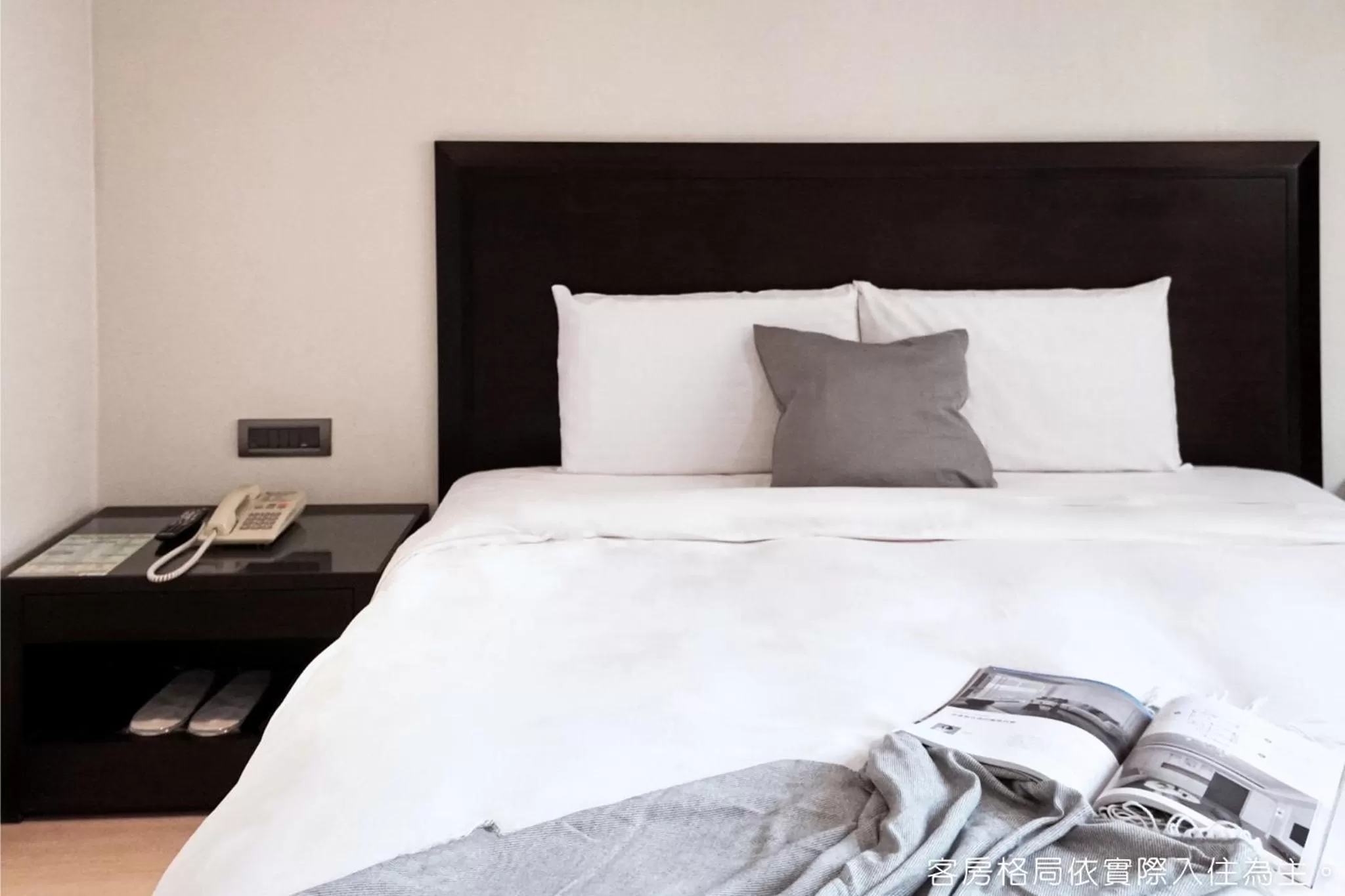 Bed in Talmud Hotel Kaohsiung LoveRiver