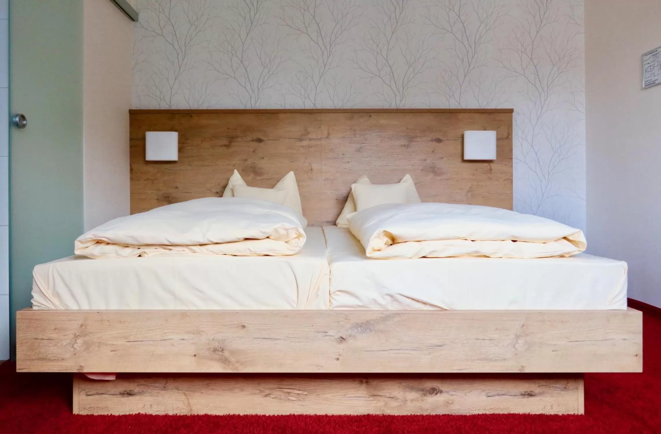 Bed in DEVA Hotel Renchtalblick