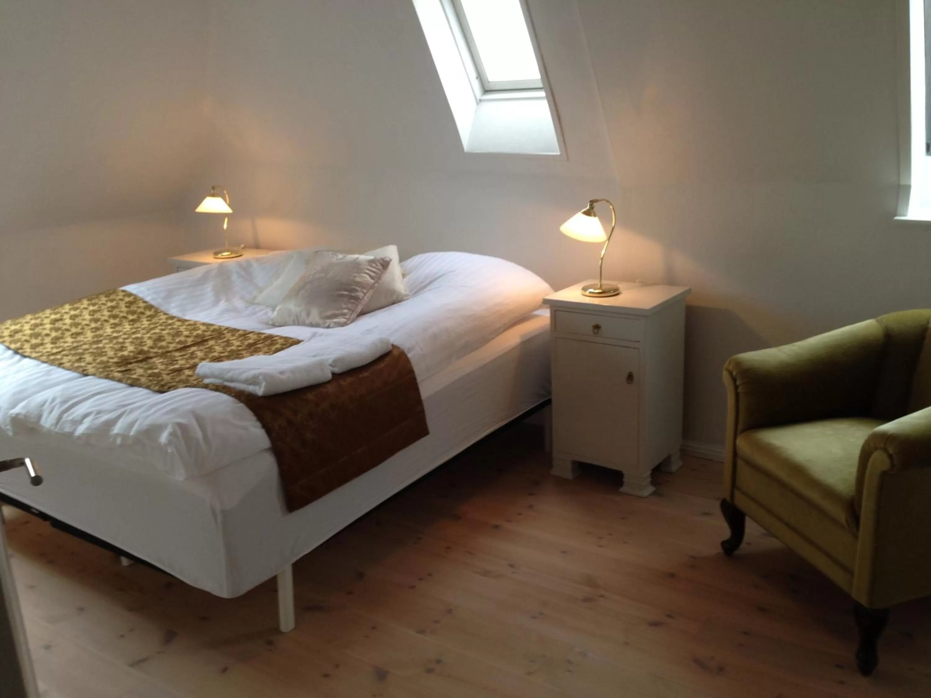 Bedroom, Bed in Struckshus