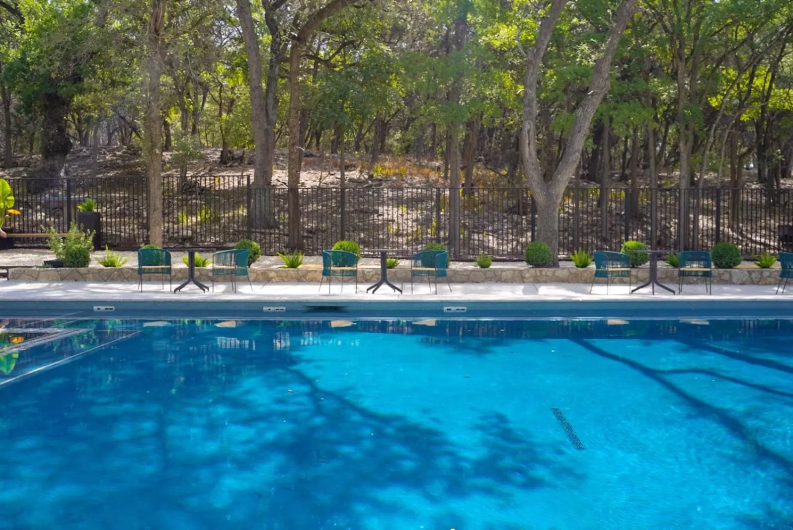 Swimming pool in Wimberley Inn & bar