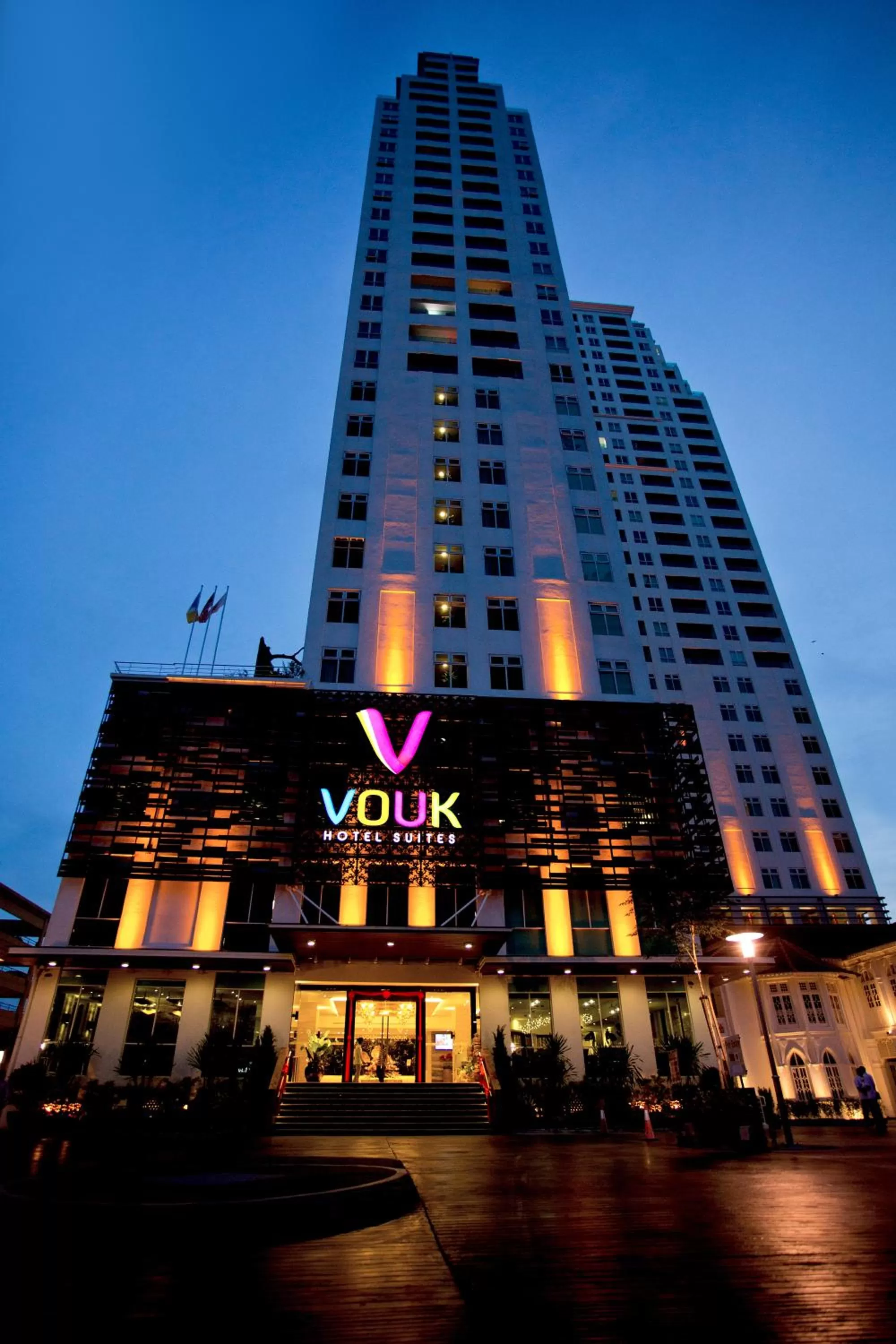 Property building in Vouk Hotel Suites, Penang