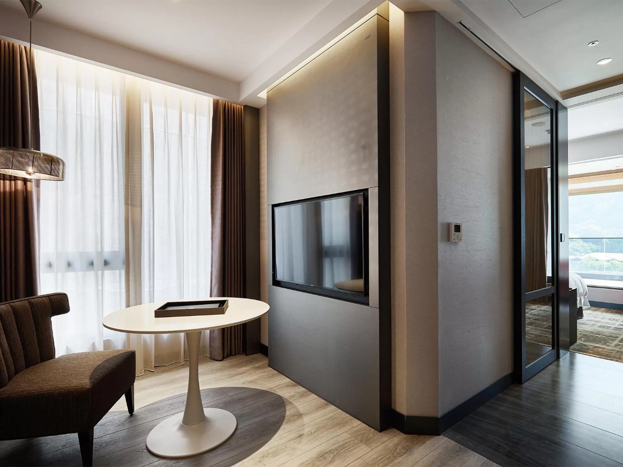 Living room in The Tango Hotel Taipei Jiantan