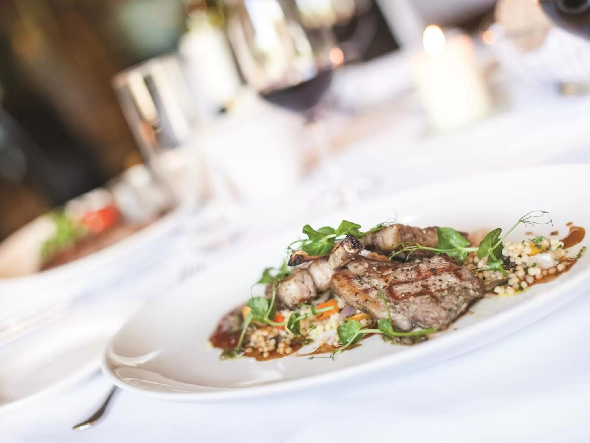 Food in Thorpe Park Hotel and Spa