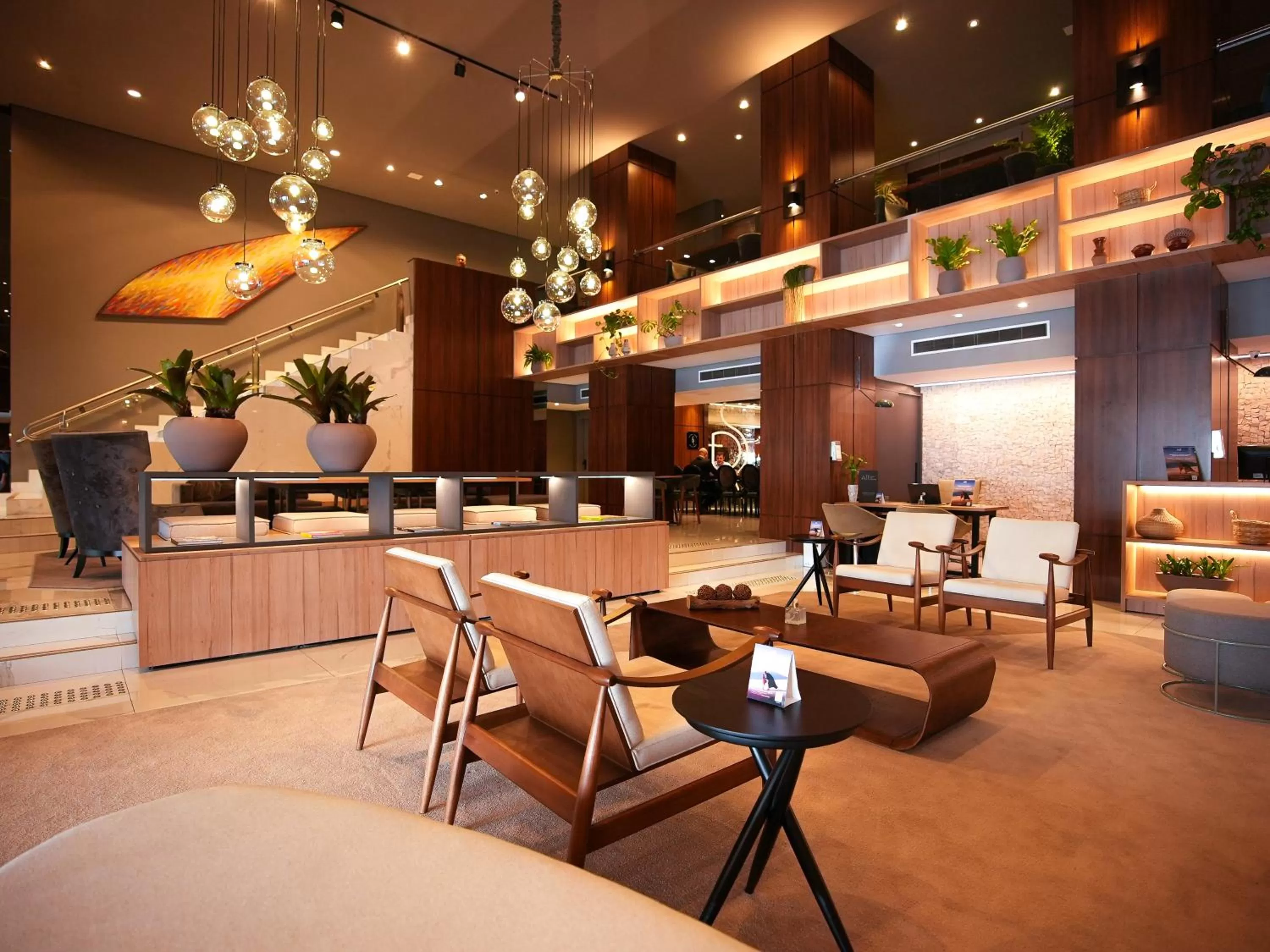 Seating area in Grand Mercure Curitiba Rayon