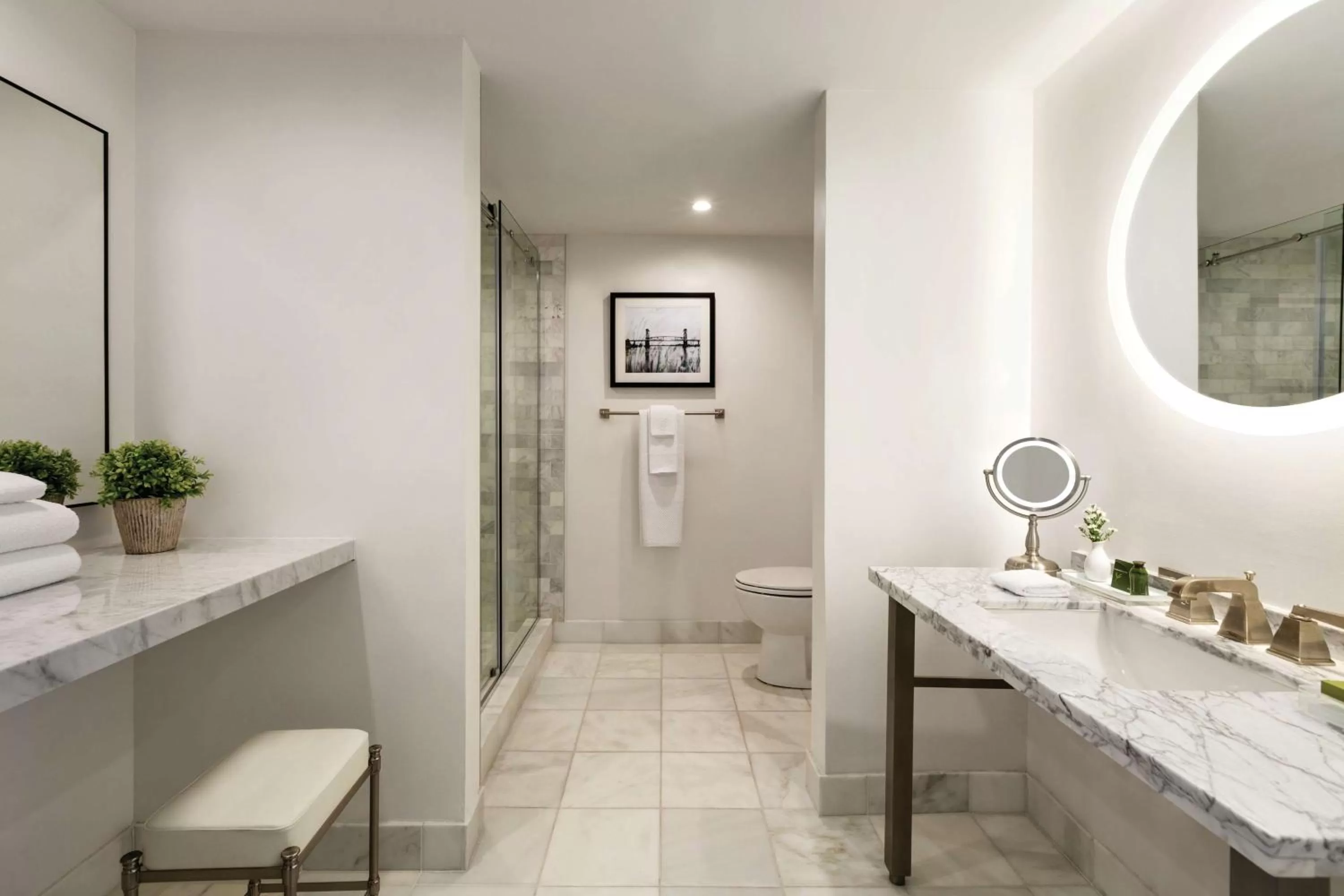 Bathroom in Hotel Ballast Wilmington, Tapestry Collection by Hilton