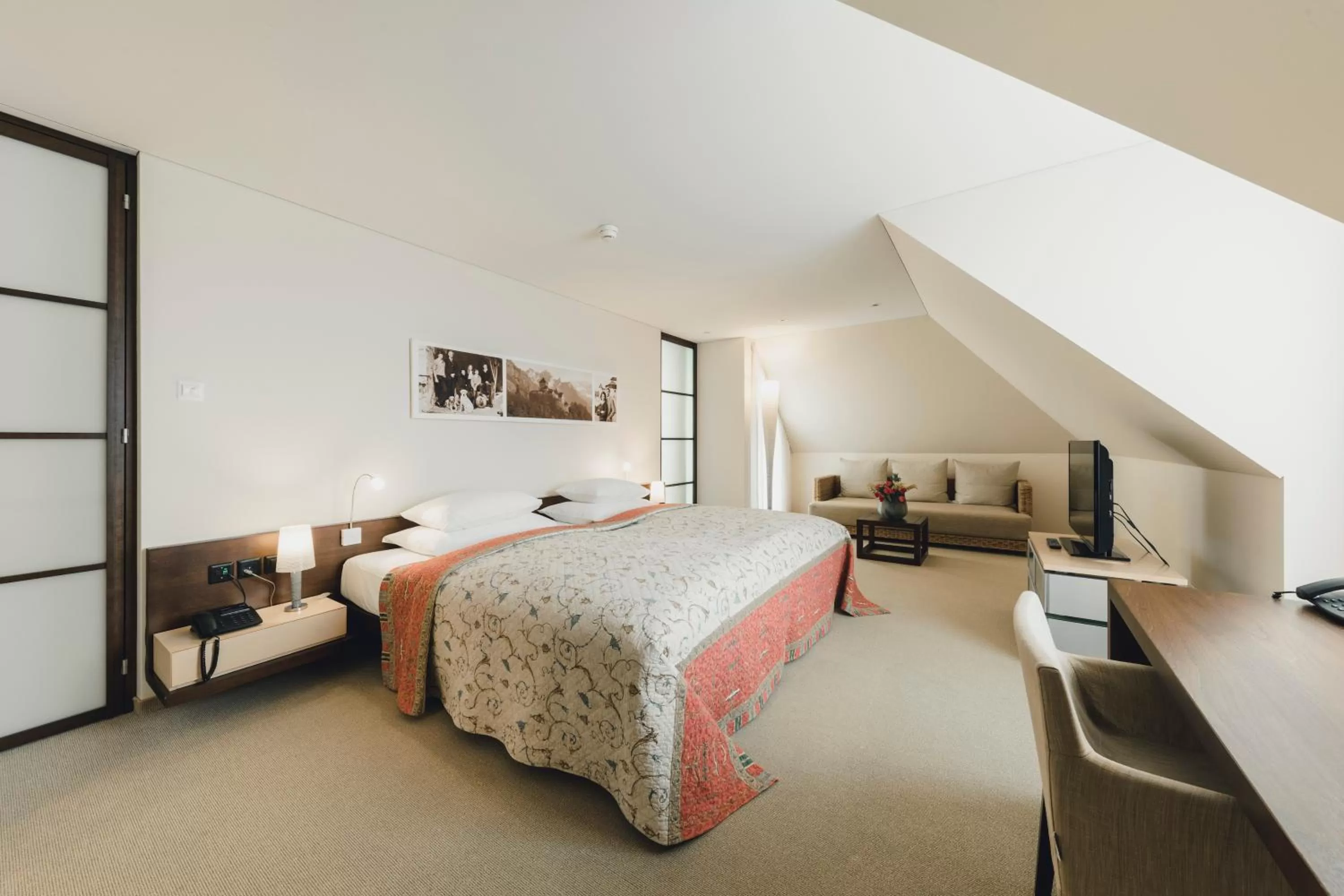 Bed in Residence Hotel