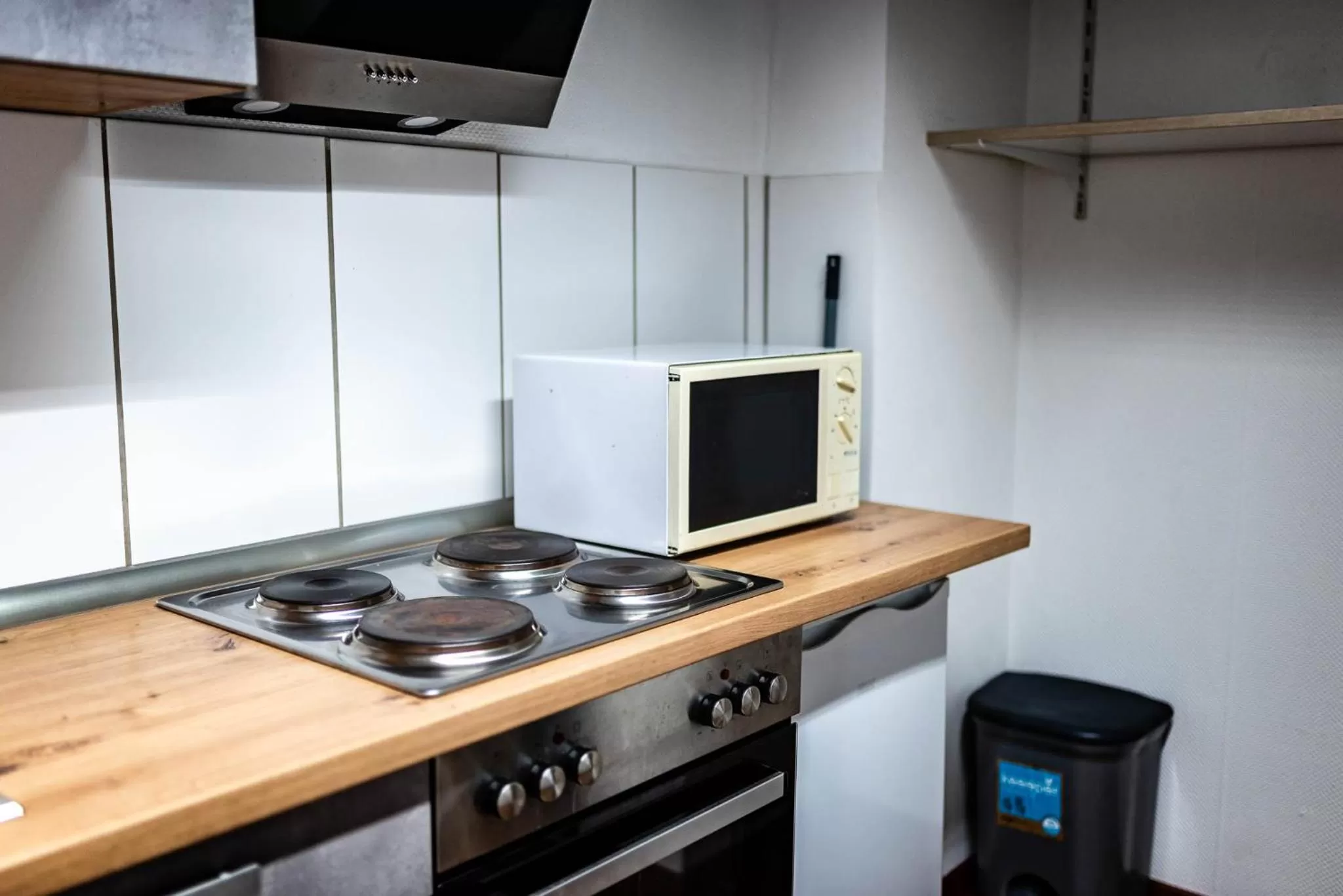 Kitchen or kitchenette in Gästehaus Jagsttal