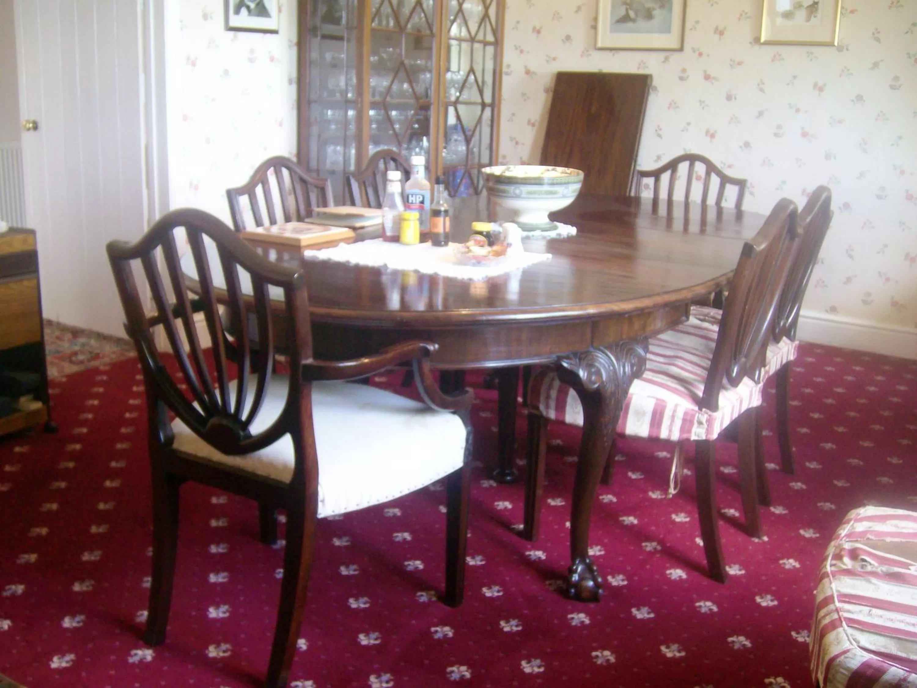 Dining area in Windylands