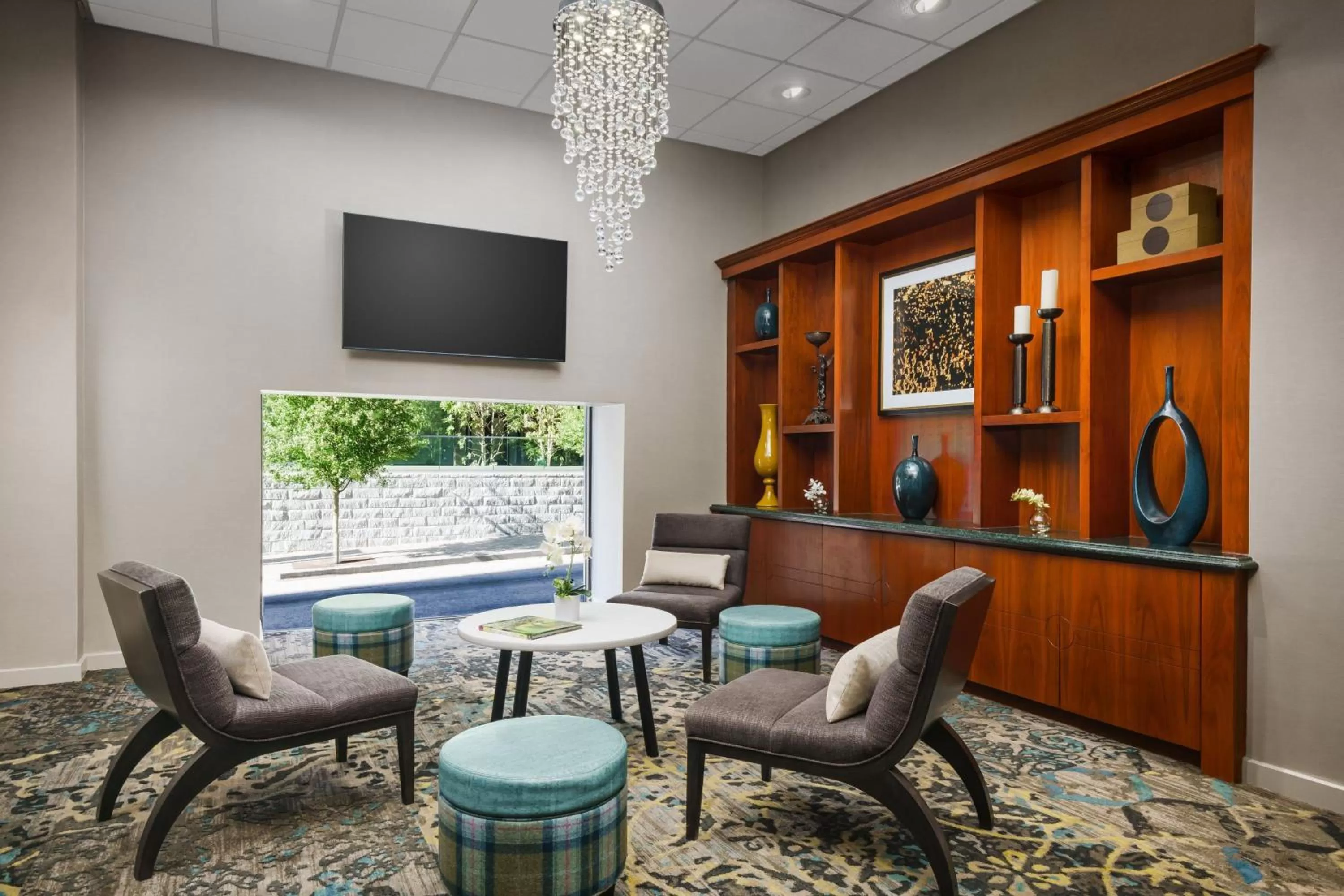 Lobby or reception in Residence Inn Atlanta Downtown