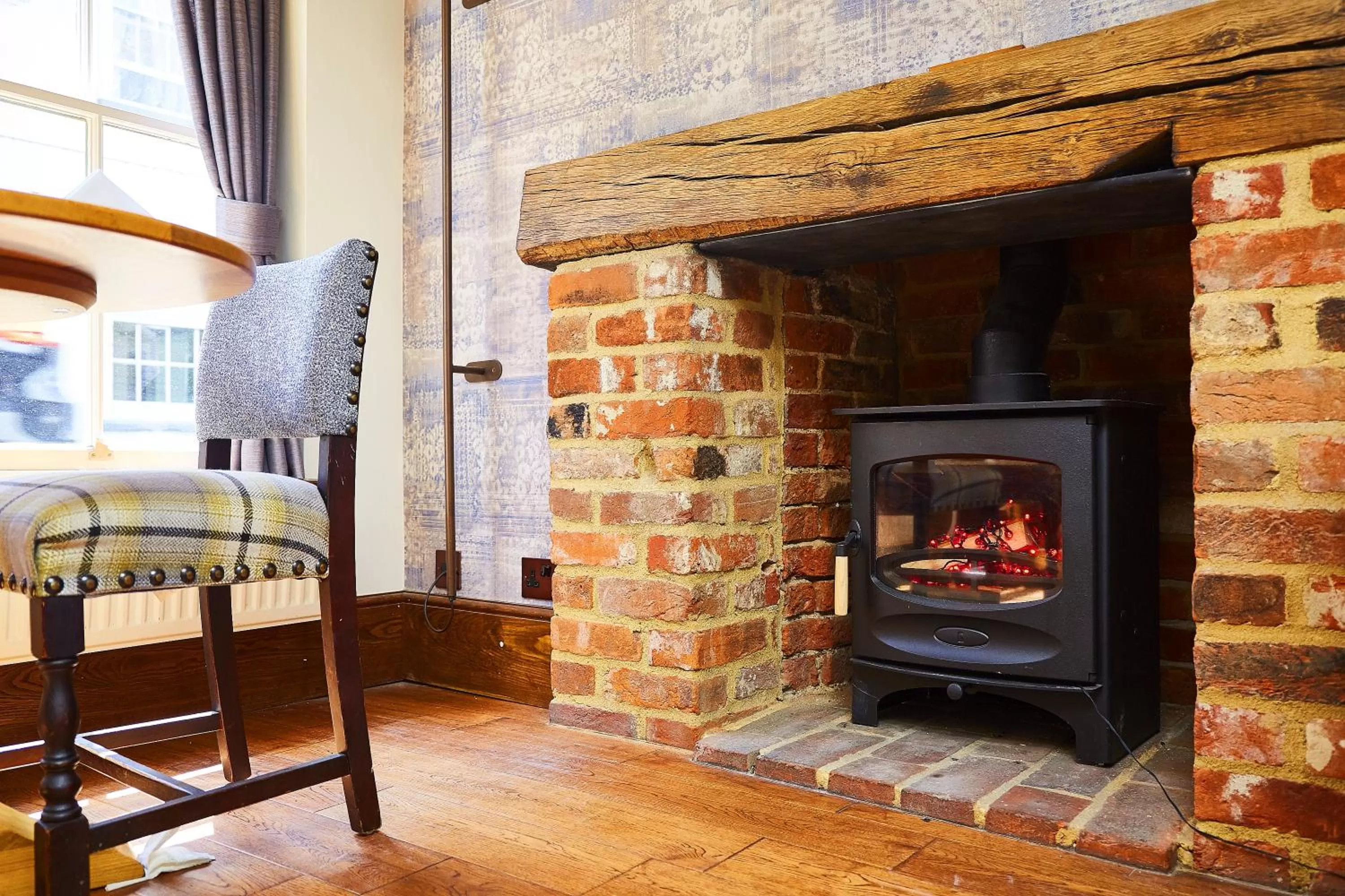 Dining area in The George Hotel