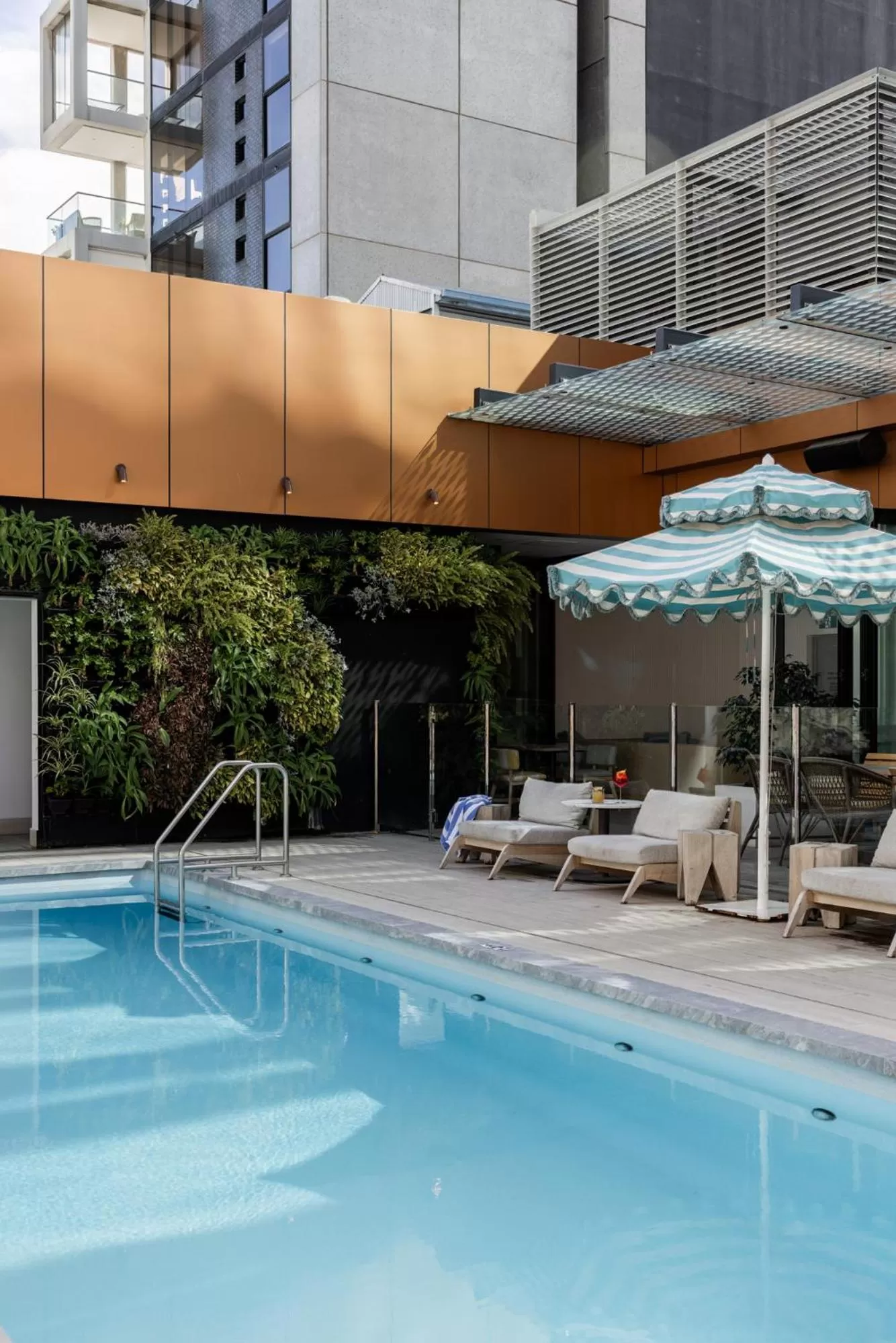 Swimming pool in The Adnate Perth - Art Series