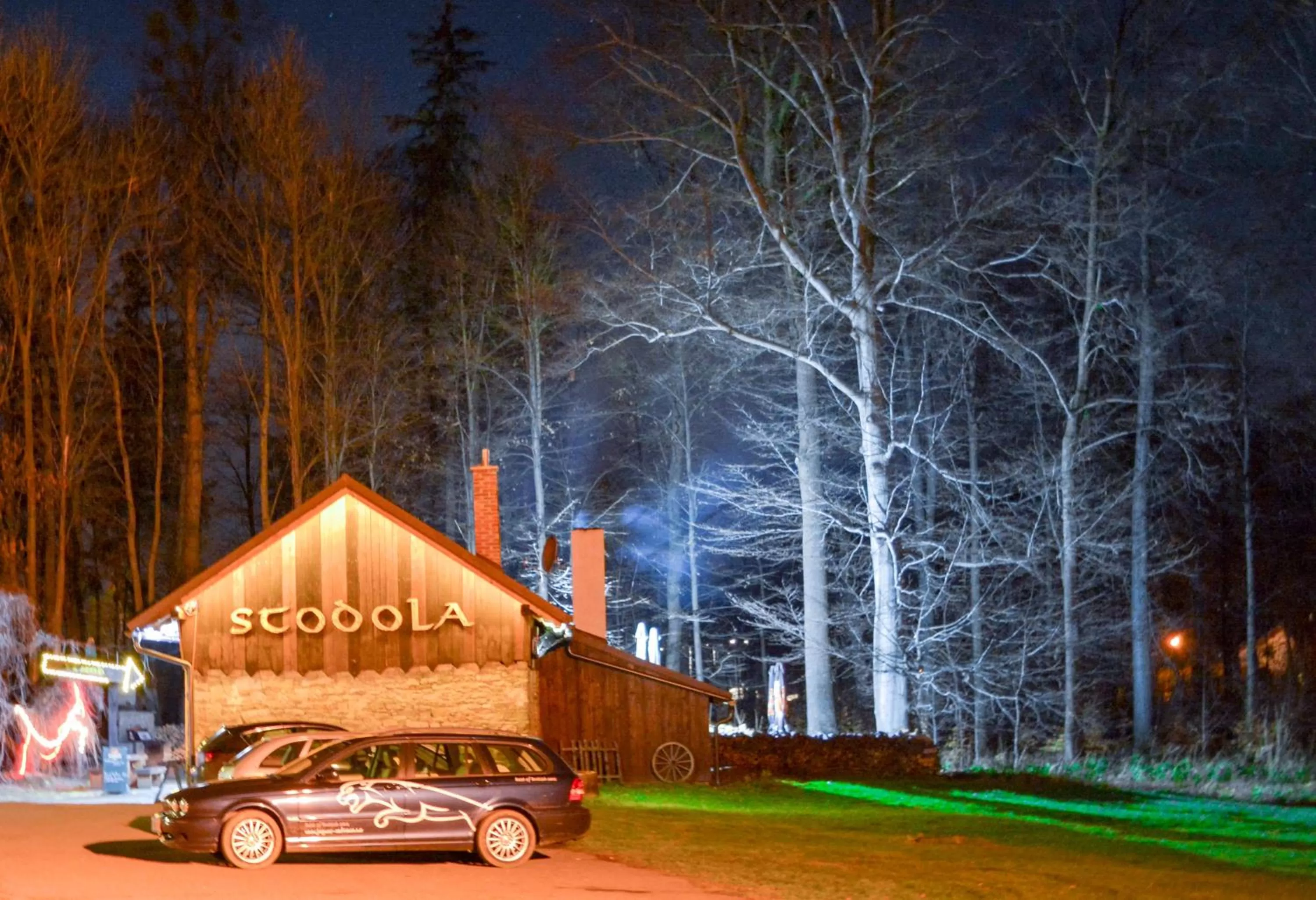 Food and drinks, Garden in Hotel Zámeček na Čeladné
