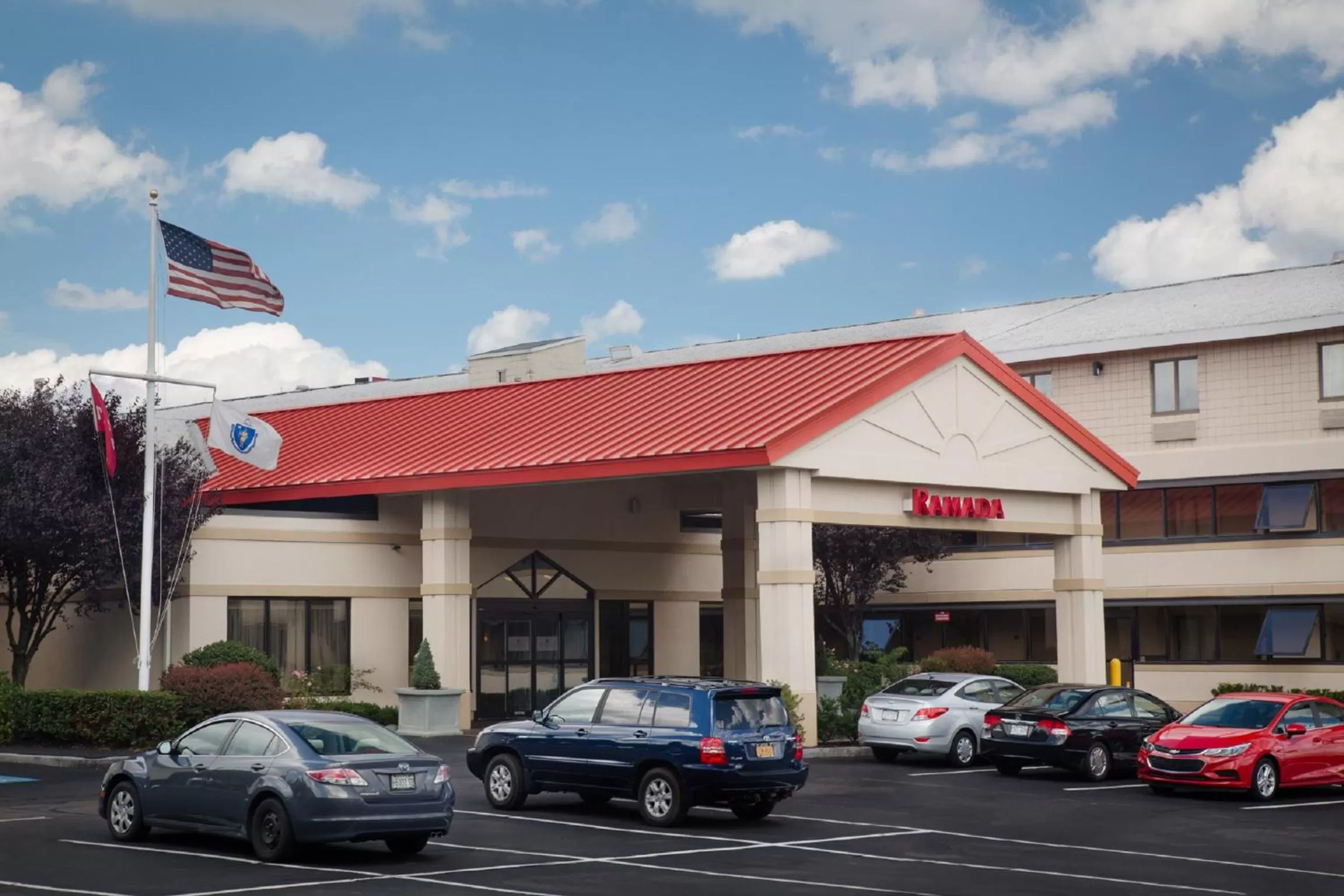 Facade/entrance in Ramada by Wyndham Boston